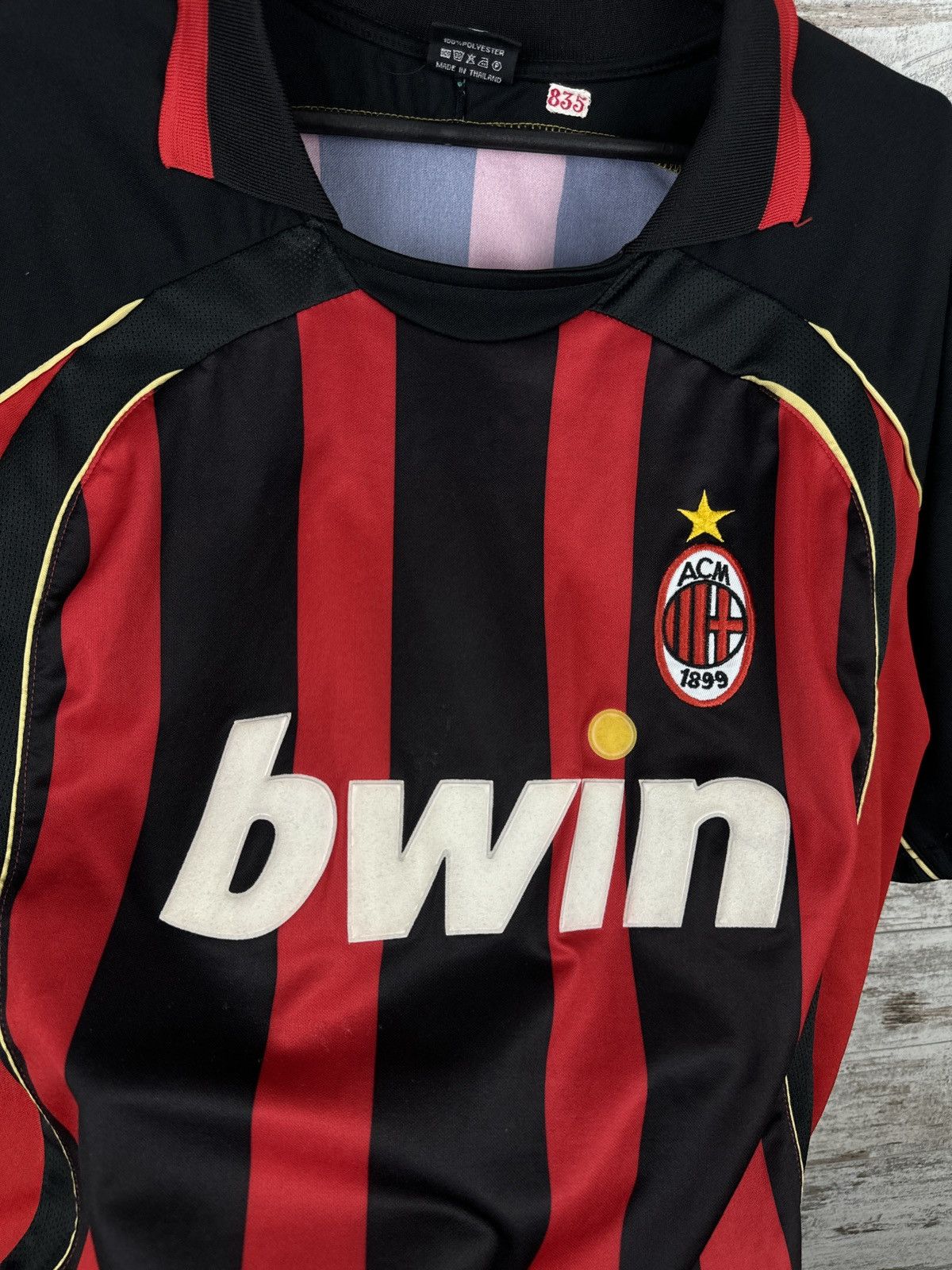 Other Mens Vintage AC Milan T-shirt soccer jersey tee blokecore Size US L / EU 52-54 / 3 - 6 Thumbnail