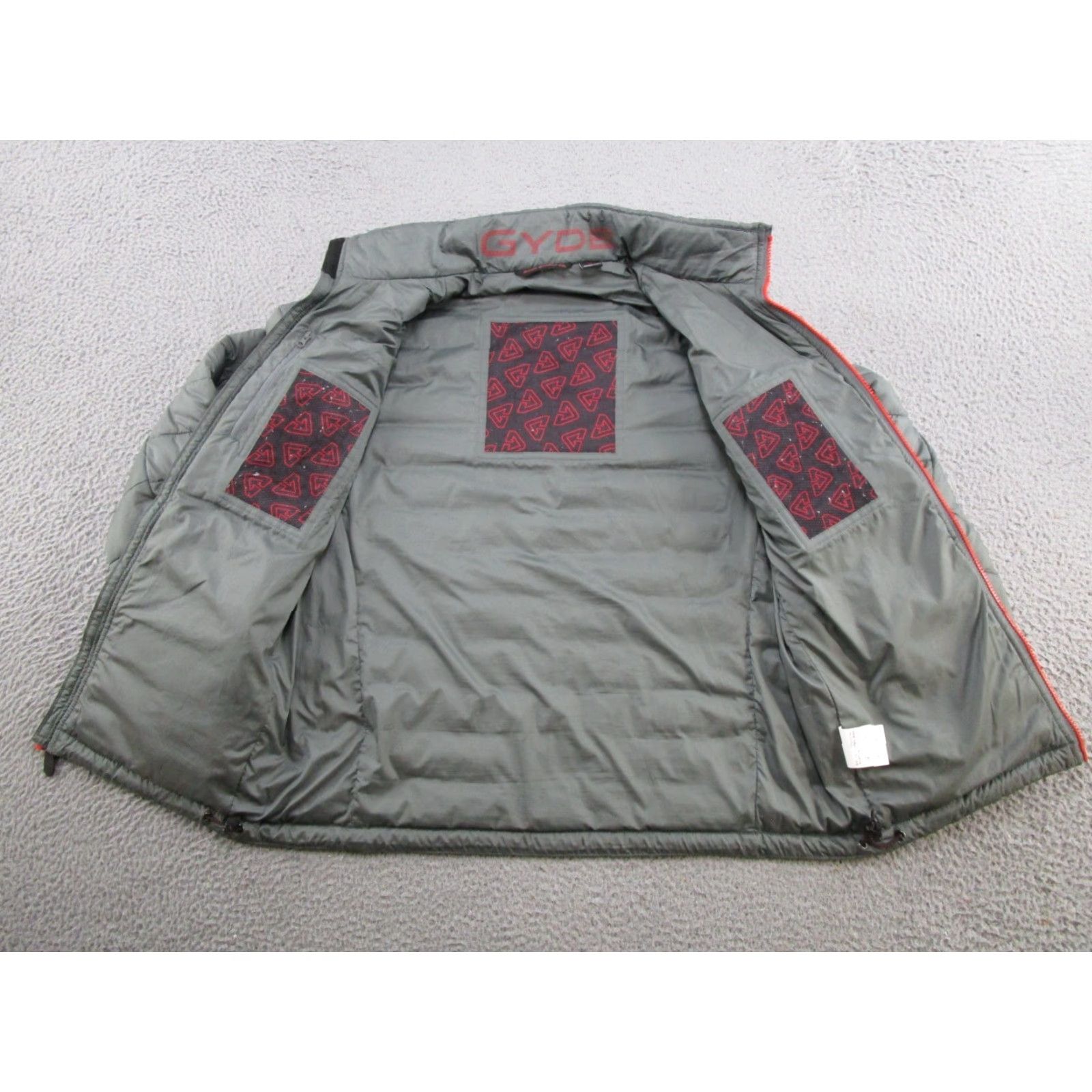 Vintage Gyde Supply Co. Jacket Mens M Puffer Full Zip Heated Gray Wind-Resistant Pockets Zipper Size US M / EU 48-50 / 2 - 6 Thumbnail
