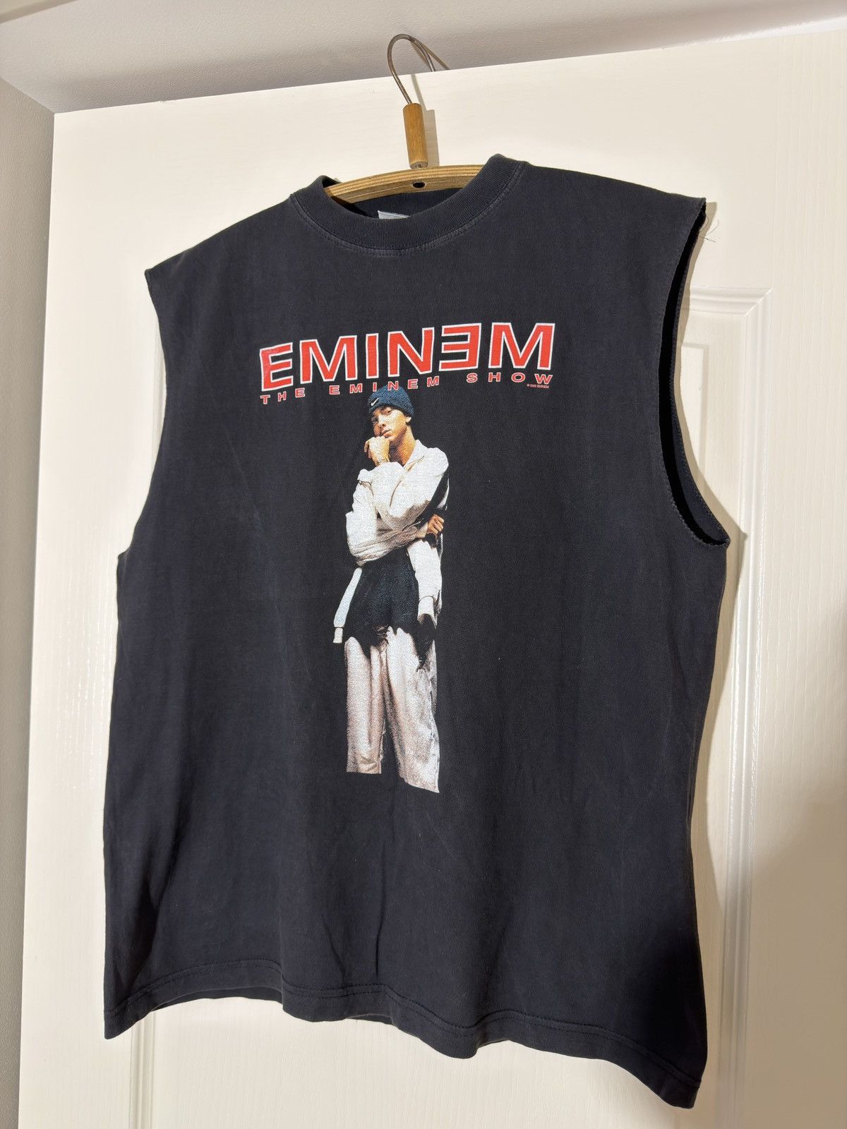 Rap Tees Vintage 2002 Eminem "The Eminem Show" Promo Sleeveless Tee Size US S / EU 44-46 / 1 - 2 Thumbnail