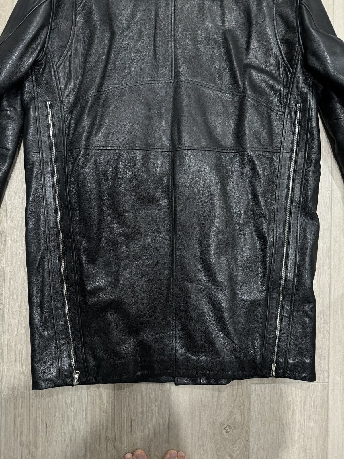 Amiri Amiri Leather Coat Size S / US 4 / IT 40 - 10 Thumbnail