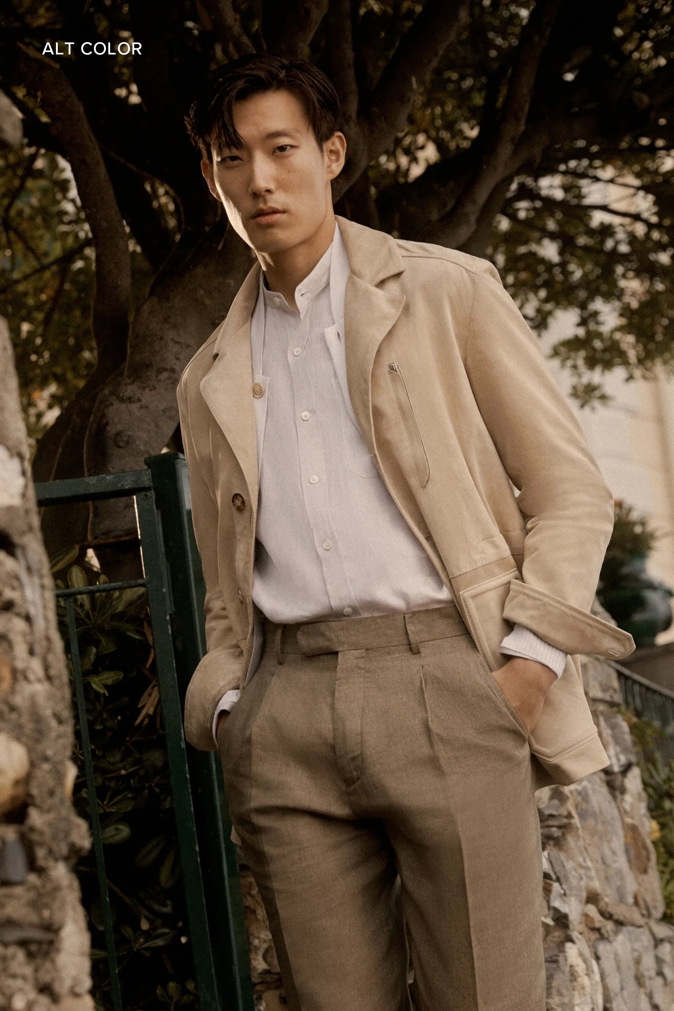 Other Best Dressed New Rare $5,700 w/tax Suede Field Jacket Size US L / EU 52-54 / 3 - 4 Thumbnail