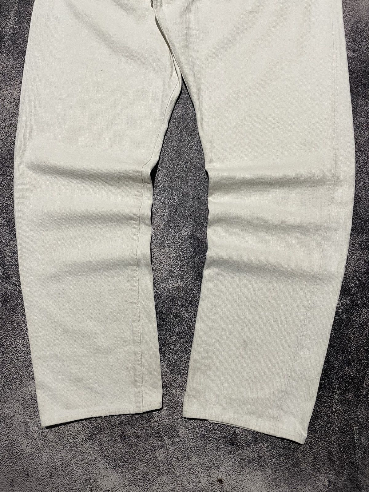 Evisu Evisu Yamane Denim White Selvedge Distresed Size US 34 / EU 50 - 8 Thumbnail