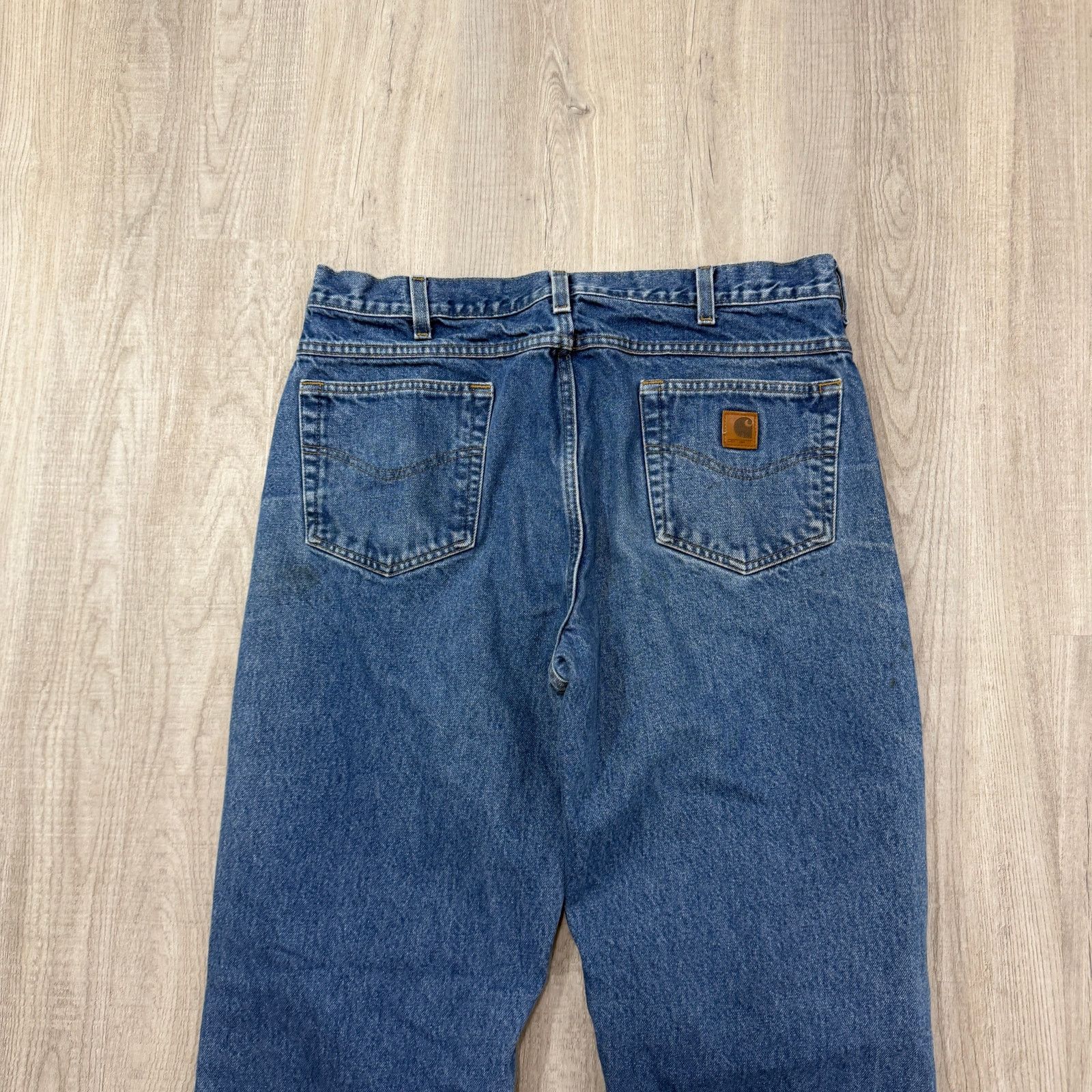 Carhartt Vintage Carhartt Relaxed Fit Straight Leg Jeans Men's 38x34 Size US 38 / EU 54 - 6 Thumbnail