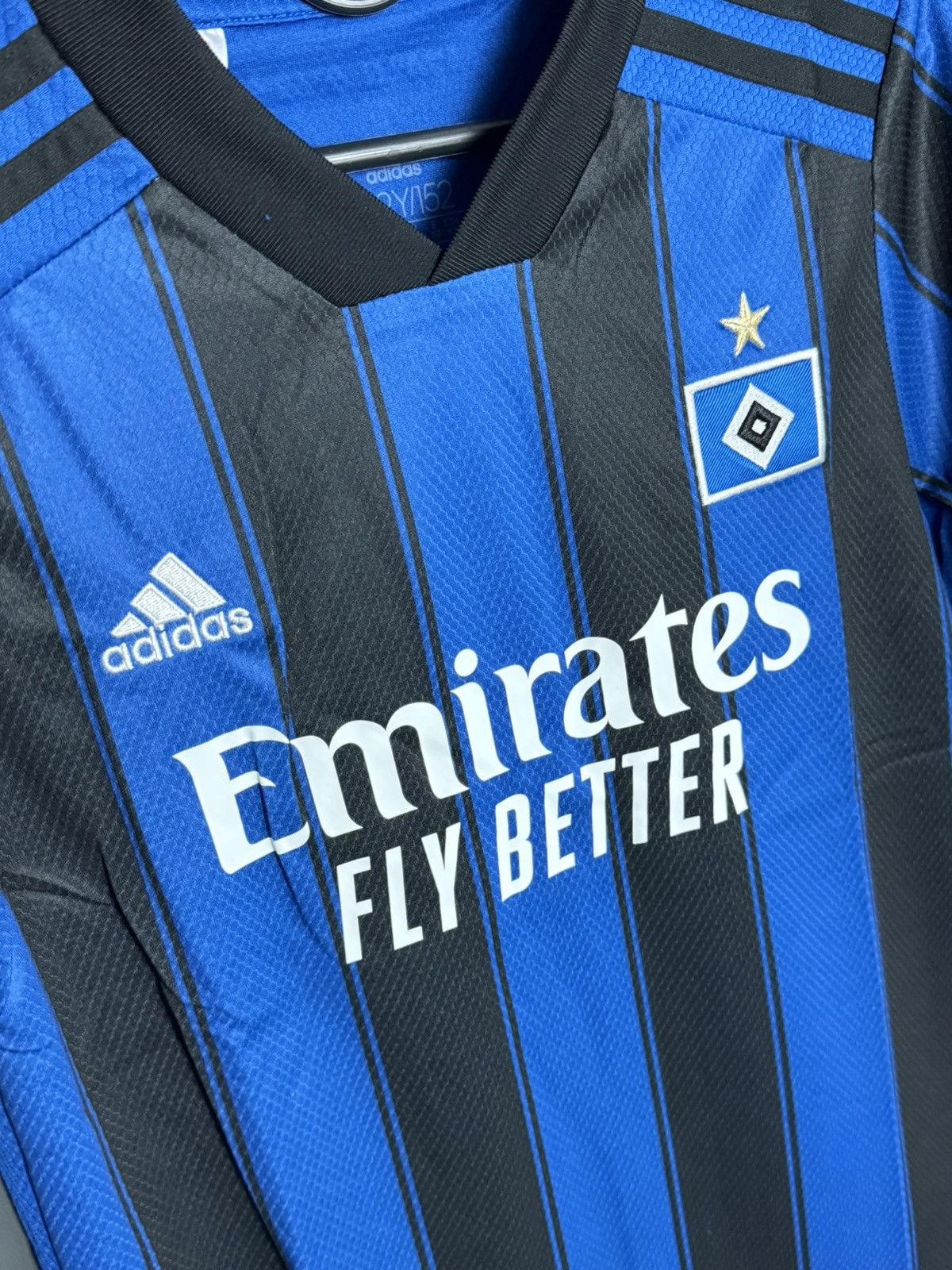Adidas KIDS New Hamburg 21/22 Away Football Jersey T-Shirt Size US XS / EU 42 / 0 - 3 Thumbnail