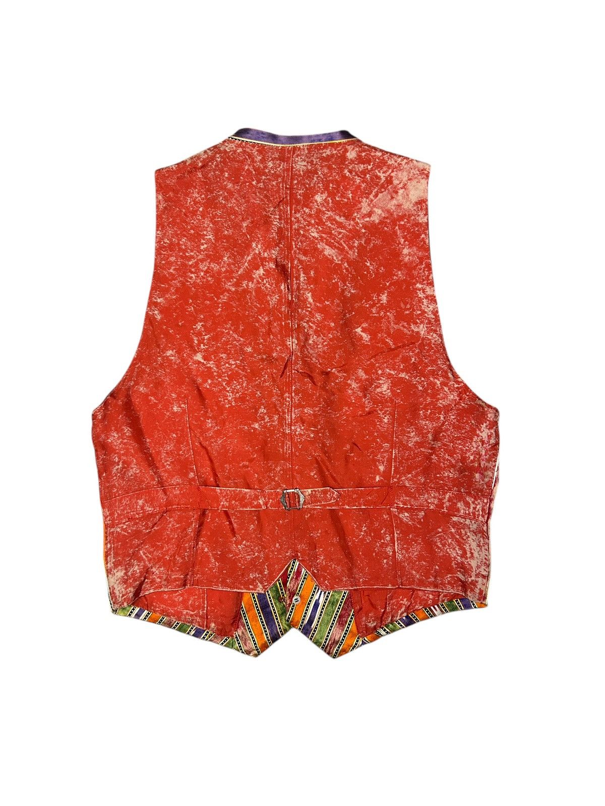 Comme des Garcons F/W 91 Bleached Vest Size 48R - 5 Thumbnail