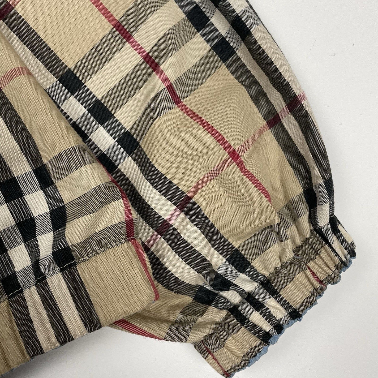 Burberry Vintage Burberry Jacket Nova Check Reversible Beige Blue Size US L / EU 52-54 / 3 - 8 Thumbnail