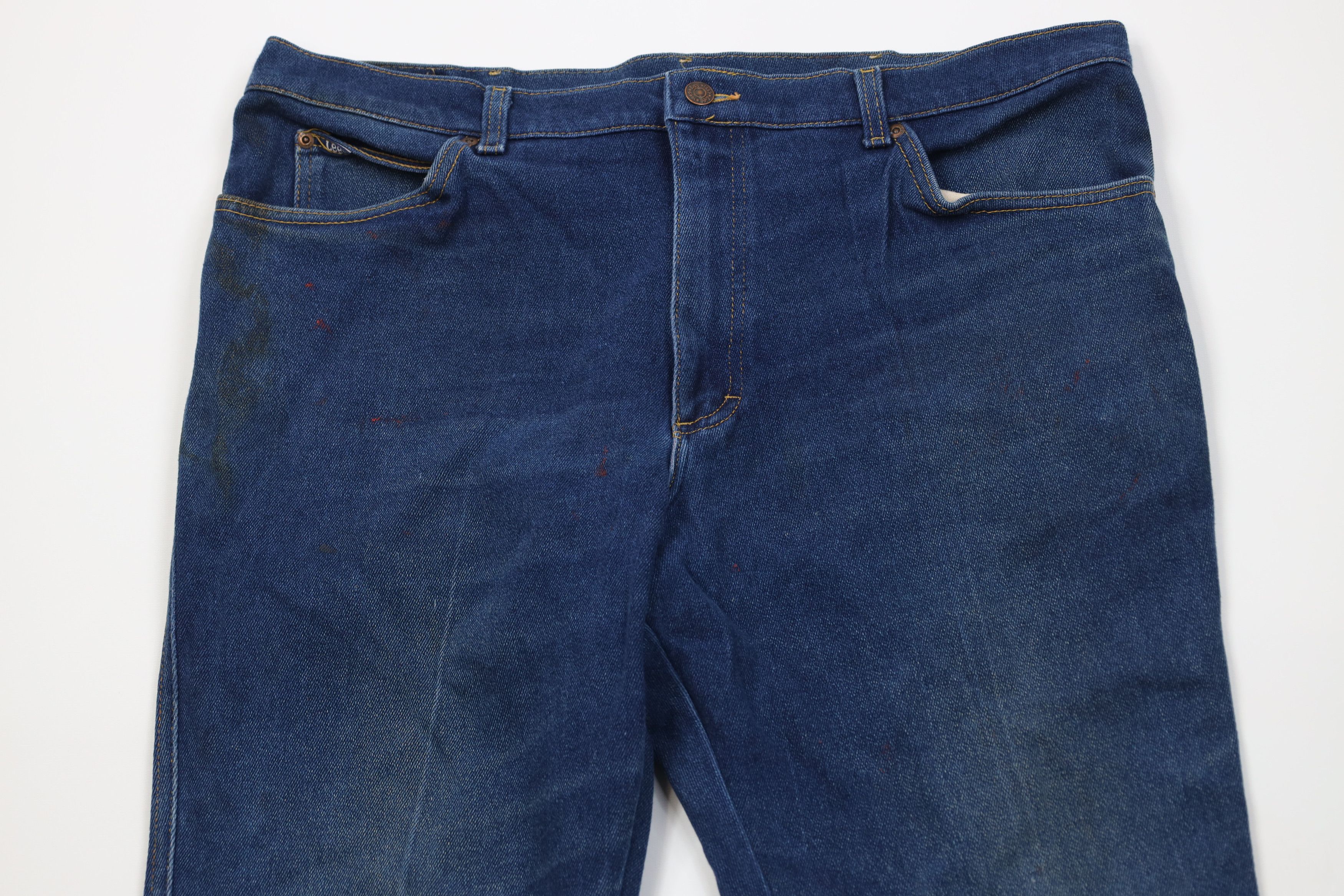 Lee Vintage 90s Lee Stretch Flared Bootcut Denim Jeans USA Size US 42 / EU 58 - 2 Thumbnail
