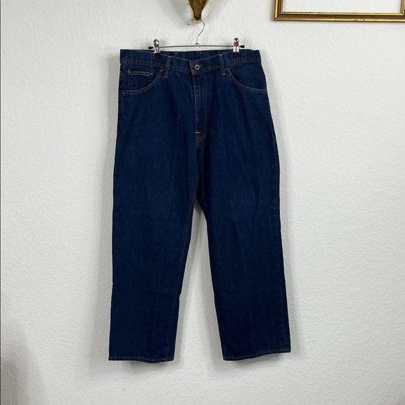 Ralph Lauren Ralph Lauren Brixton Dark Blue Relaxed Men's Jeans Size US 34 / EU 50 - 2 Thumbnail