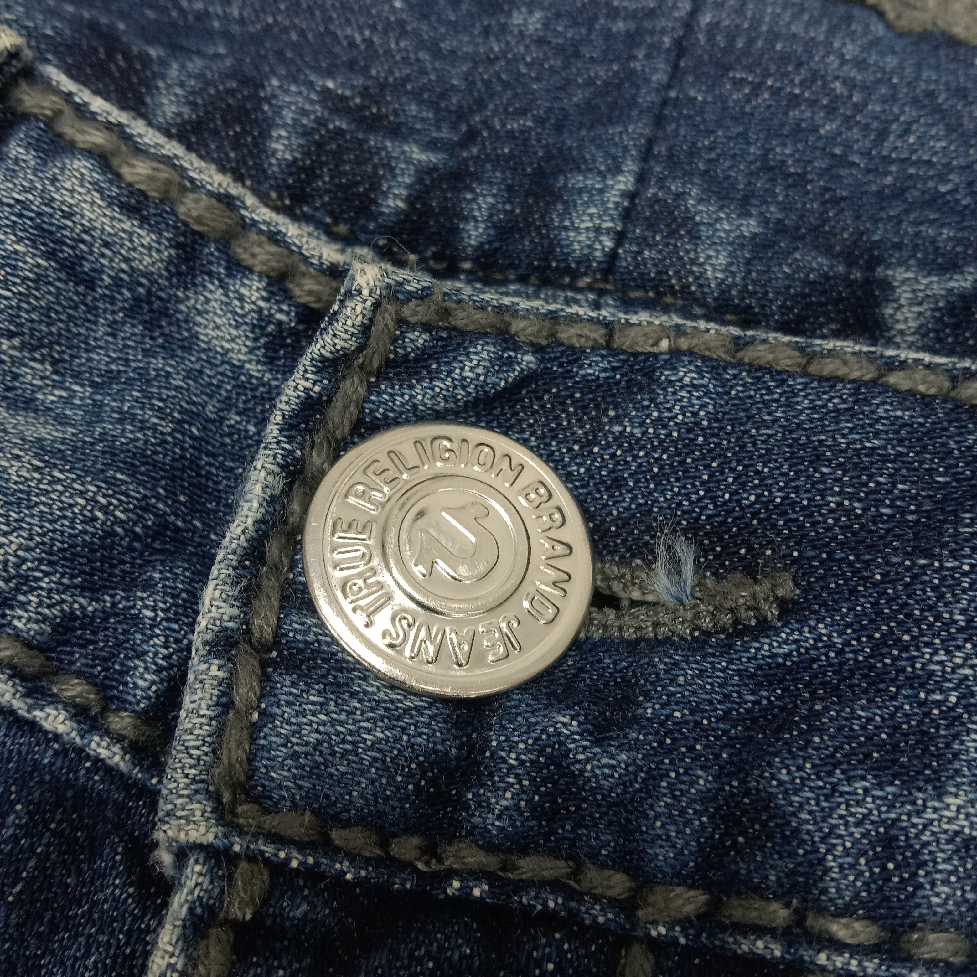 True Religion × Vintage True Religion American Brand Distressed Denim Jeans Size US 35 - 9 Thumbnail