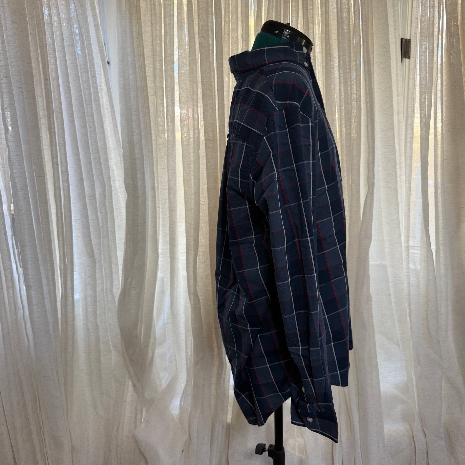 Chaps Chaps Stretch Plaid Button-Down Shirt | Sz L Size US L / EU 52-54 / 3 - 4 Thumbnail