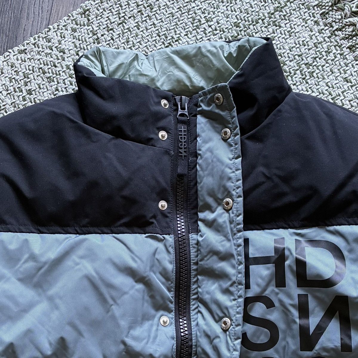 Hudson HUDSON Quilt Short Puffer Jacket in Stormy Blue Size US M / EU 48-50 / 2 - 4 Thumbnail