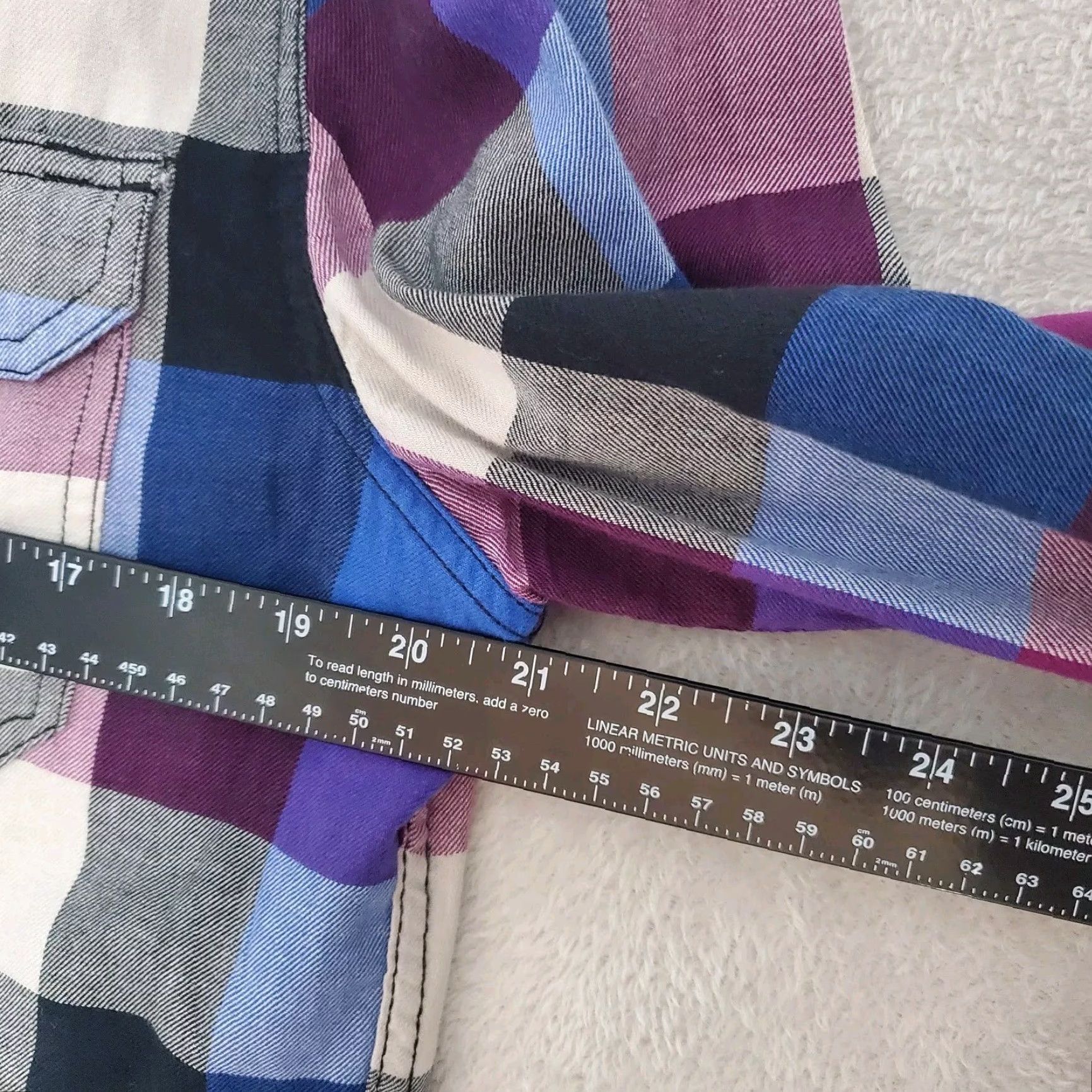 Mossimo Mossimo Supply Co Athletic Fit Shirt Men M Plaid Cotton Long Sleeve Button Up Multicolor Size US M / EU 48-50 / 2 - 7 Thumbnail