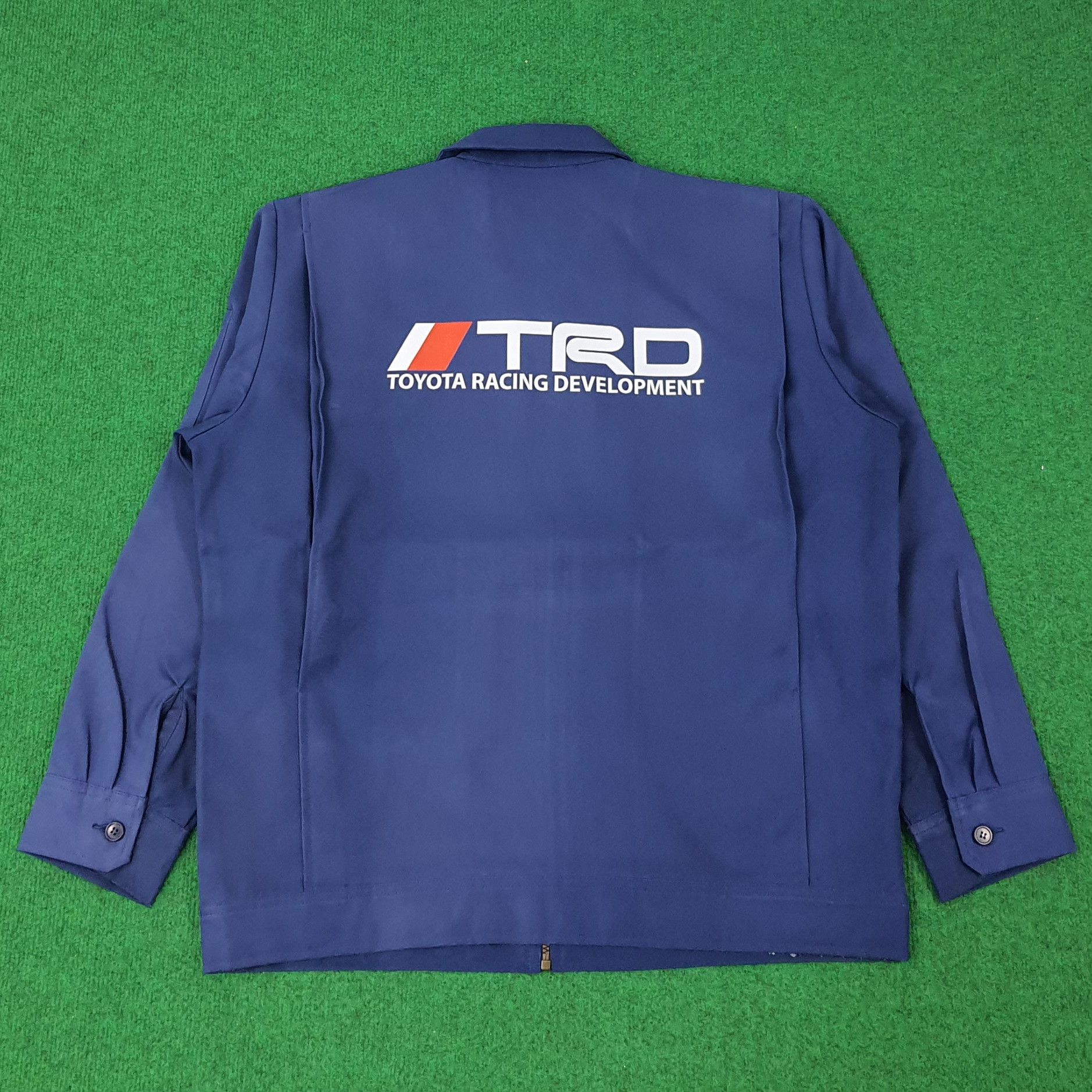 Japanese Brand × Vintage Vintage TRD Toyota Motorsports Racing Jacket C230N5 Size US L / EU 52-54 / 3 - 1 Thumbnail