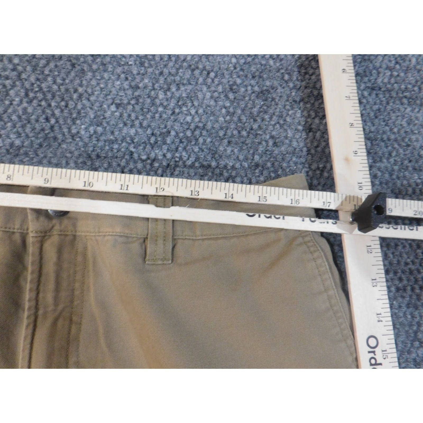 Vintage Columbia Pants Mens 35x34 Beige Outdoors Omni-Shield Regular Fit Fishing Hunting Chino Pockets Straight 34in Inseam Mens Regular Size US 35 - 4 Thumbnail