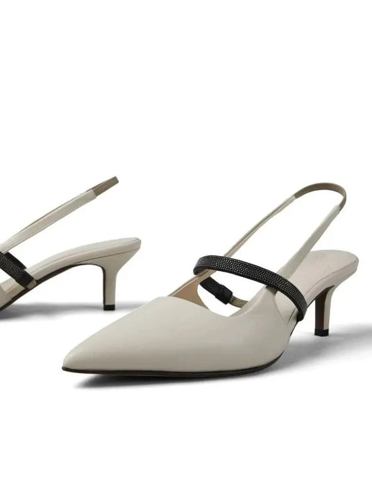 Brunello Cucinelli o1w1db10825 Pair Of Ballet Flats in Bright Blue Size US 9 / IT 39 - 3 Thumbnail