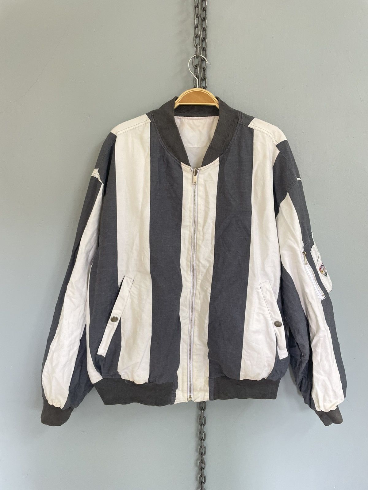 Jean Charles De Castelbajac Vintage Jean Charles de Castelbajac reversible bomber jacket Size US L / EU 52-54 / 3 - 1 Thumbnail