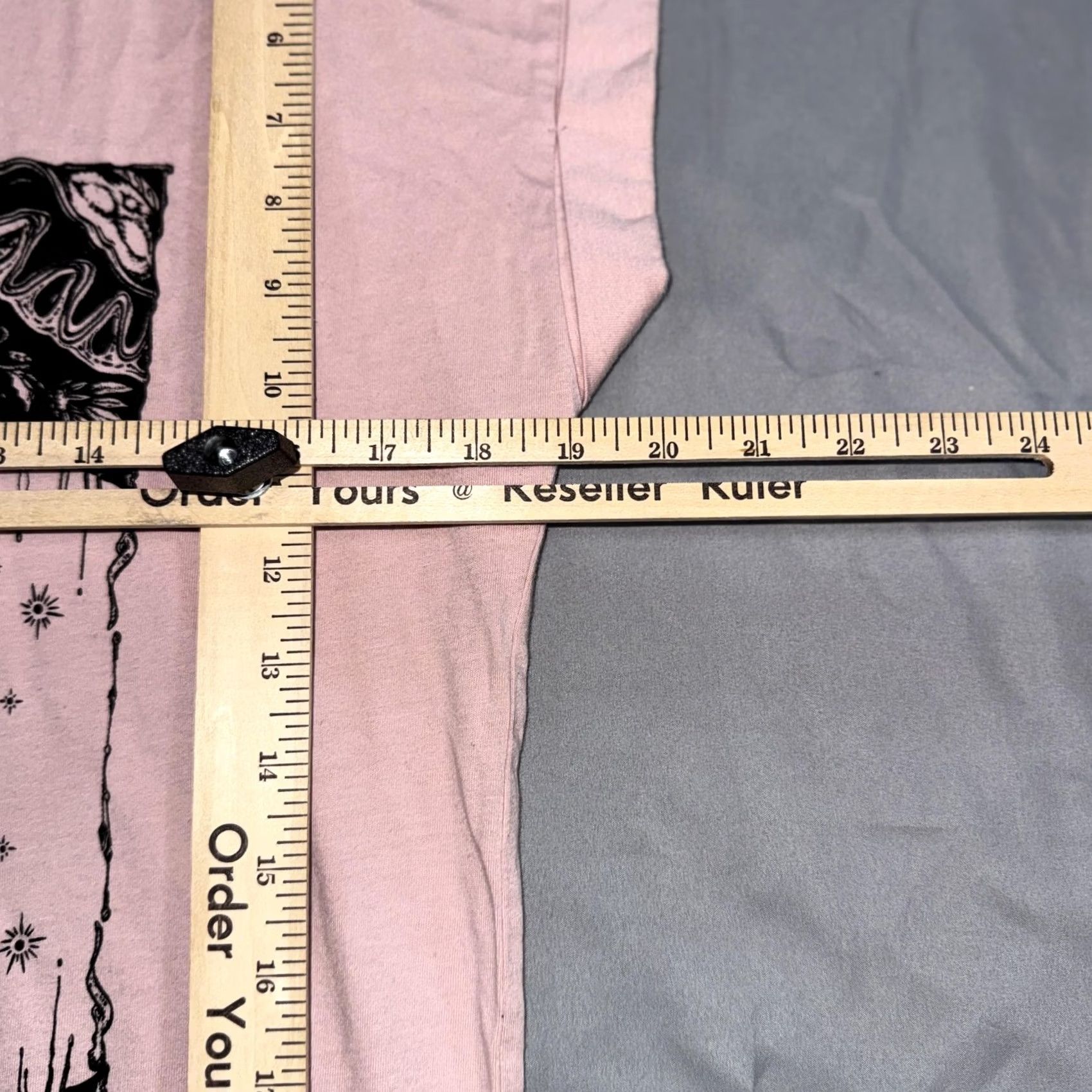 Allsaints AllSaints Shirt Womens XS/S Pink Skull Heart Graphic Boxy Cap Sleeve Gothic Tee Size XS / US 0-2 / IT 36-38 - 7 Thumbnail