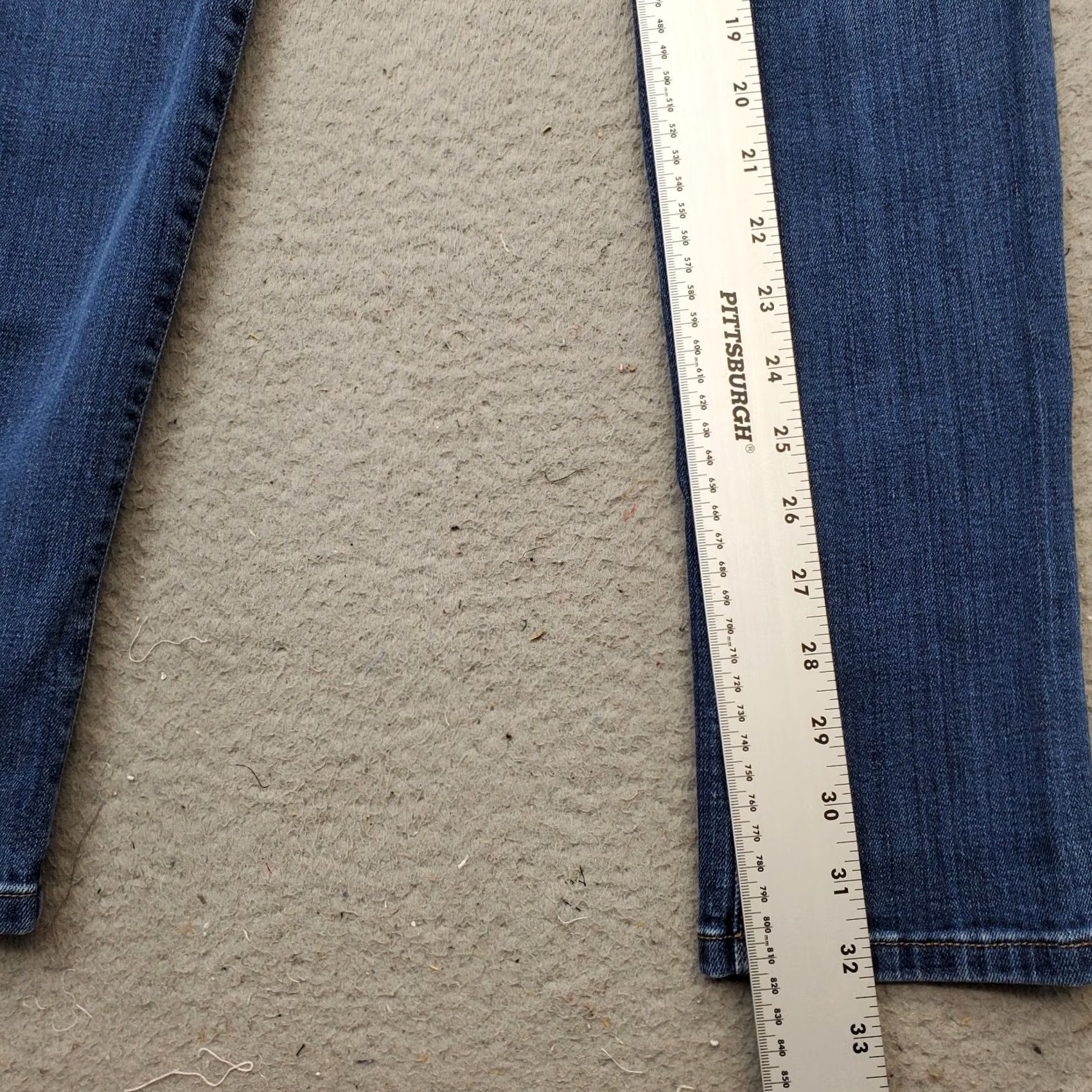 Vintage Joe's Jeans Womens Size 28 Blue Denim Super Skinny Slim Fit Stretch Distressed Jeans Size 28" / US 6 / IT 42 - 5 Thumbnail