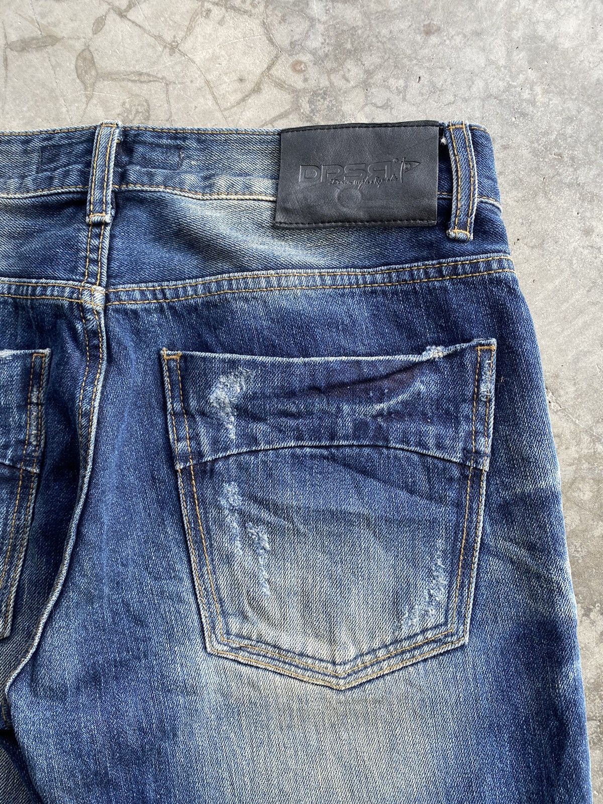 Hysteric Glamour × Japanese Brand × Tornado Mart Flare Jeans DPSR Mud Rusty Distressed Denim Size US 32 / EU 48 - 7 Thumbnail