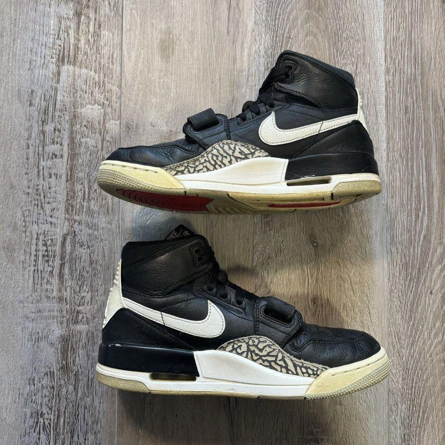 Nike NIKE • JORDAN Legacy 312 "Black White" (8M) Size US 8 / EU 41 - 3 Thumbnail