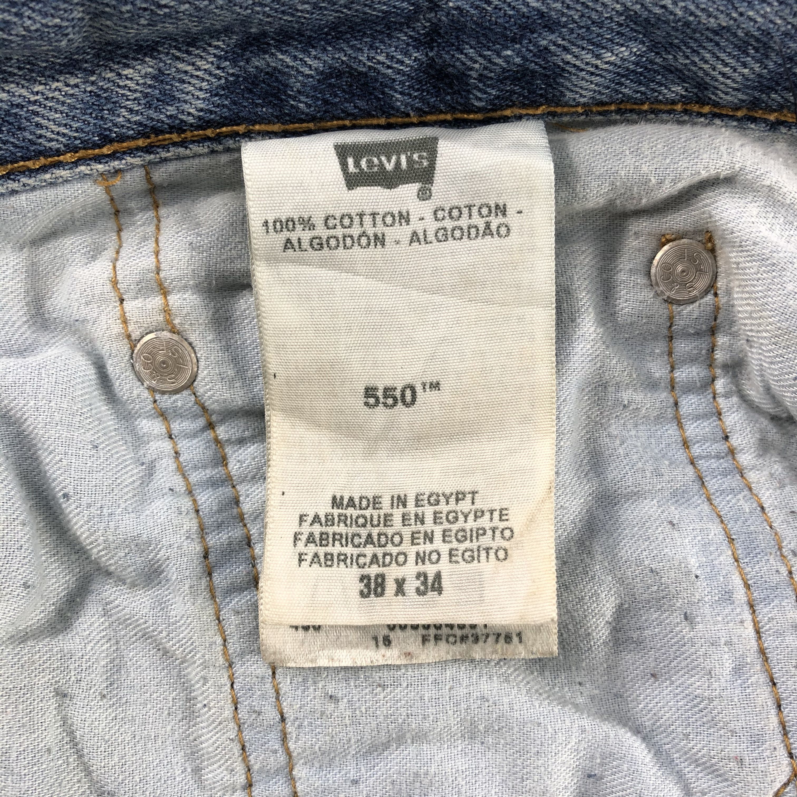 Levi's × Vintage Vintage Blue Wash Levis 550 Jeans-JM3171 Size US 39 - 12 Thumbnail