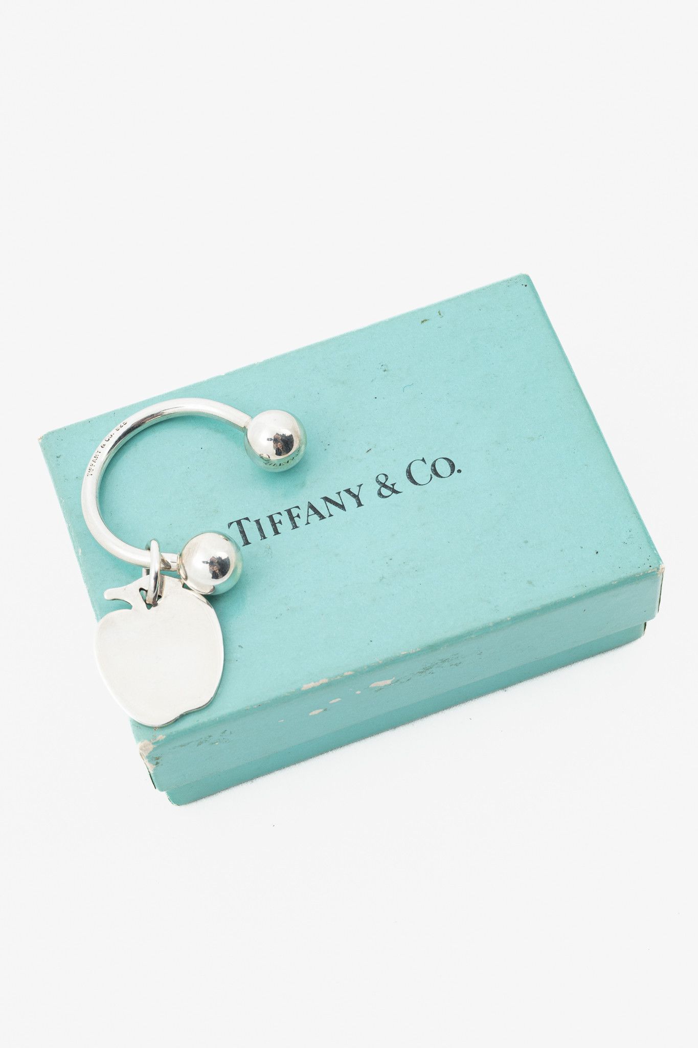 Tiffany & Co. Tiffany & Co. Sterling Silver Apple Tag Key Ring Size ONE SIZE - 4 Thumbnail