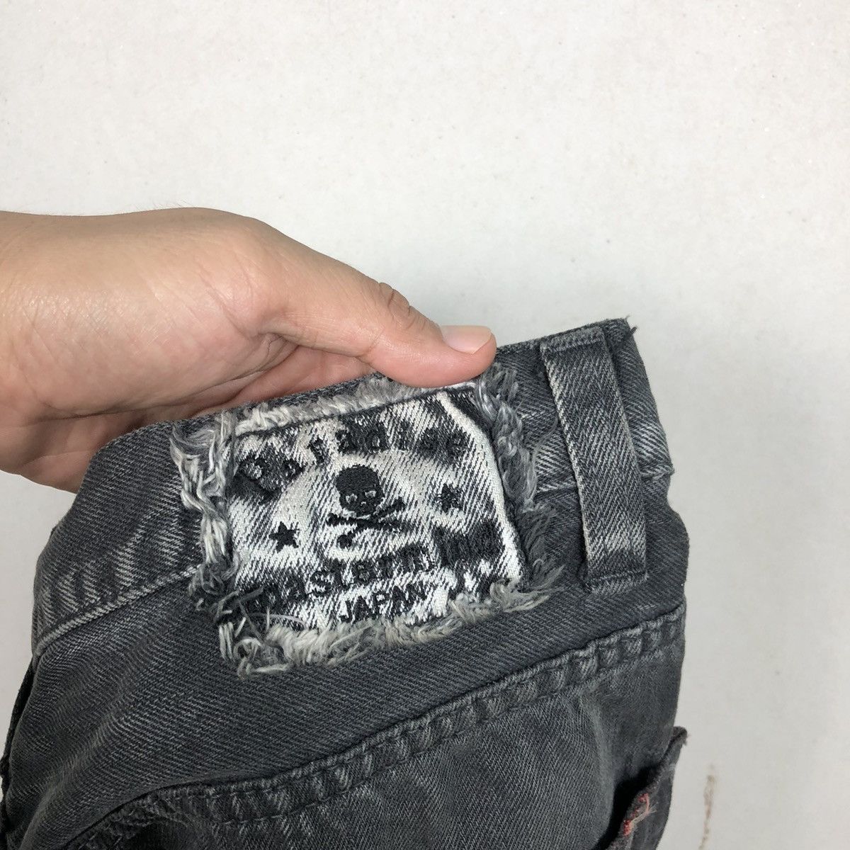 Mastermind Japan Mastermind Japan Paradise Damaged Washed Punk Jeans Size US 32 / EU 48 - 10 Thumbnail