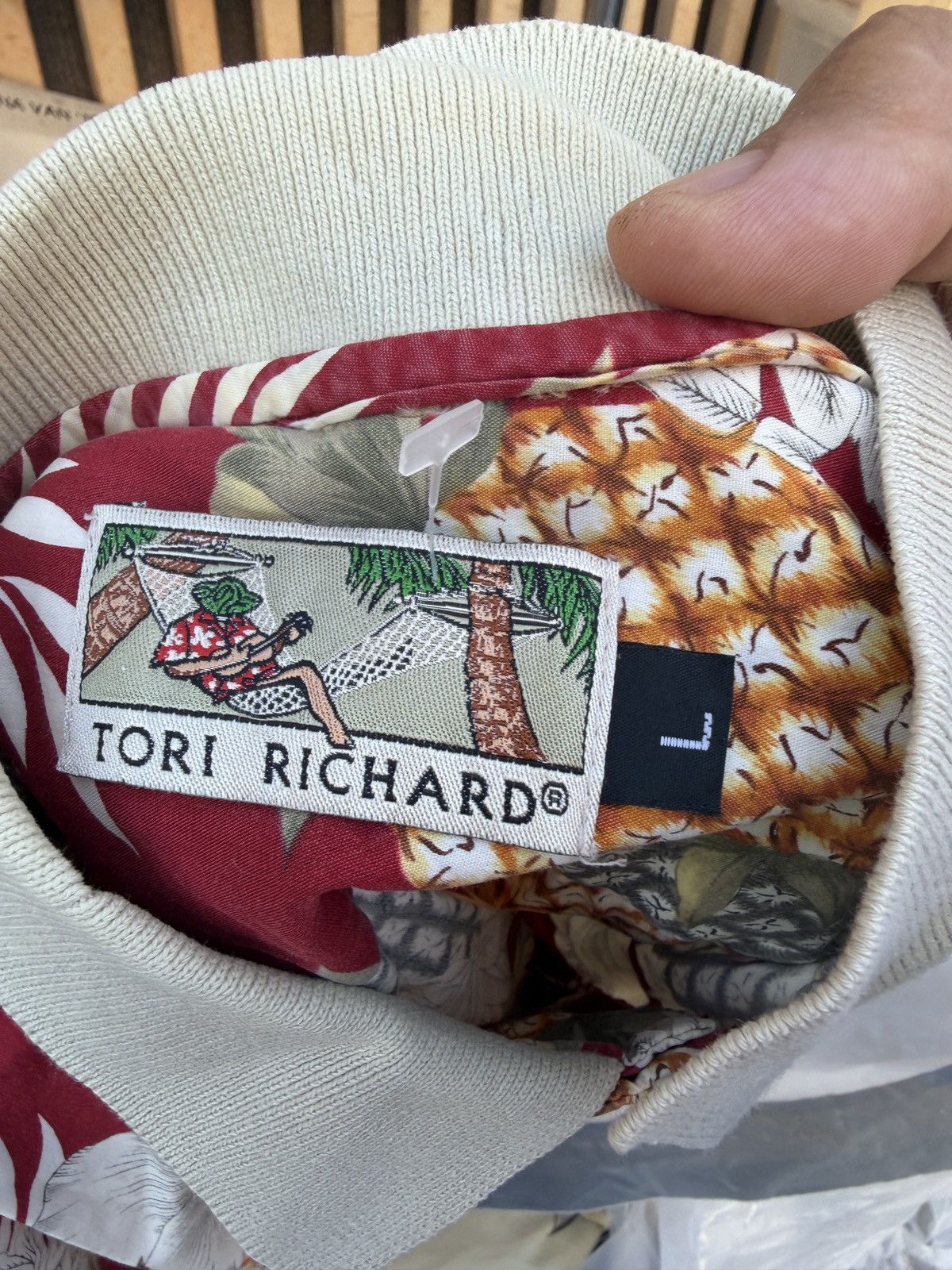 Tori Richard PreOwned Tori Richard Polo Shirt Multicolored Men's L Size US L / EU 52-54 / 3 - 4 Thumbnail