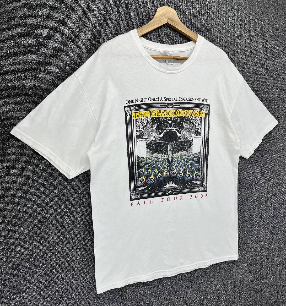 Band Tees Vintage The Black Crowes Punk Rock Band Tees T Shirts Size US L / EU 52-54 / 3 - 2 Thumbnail