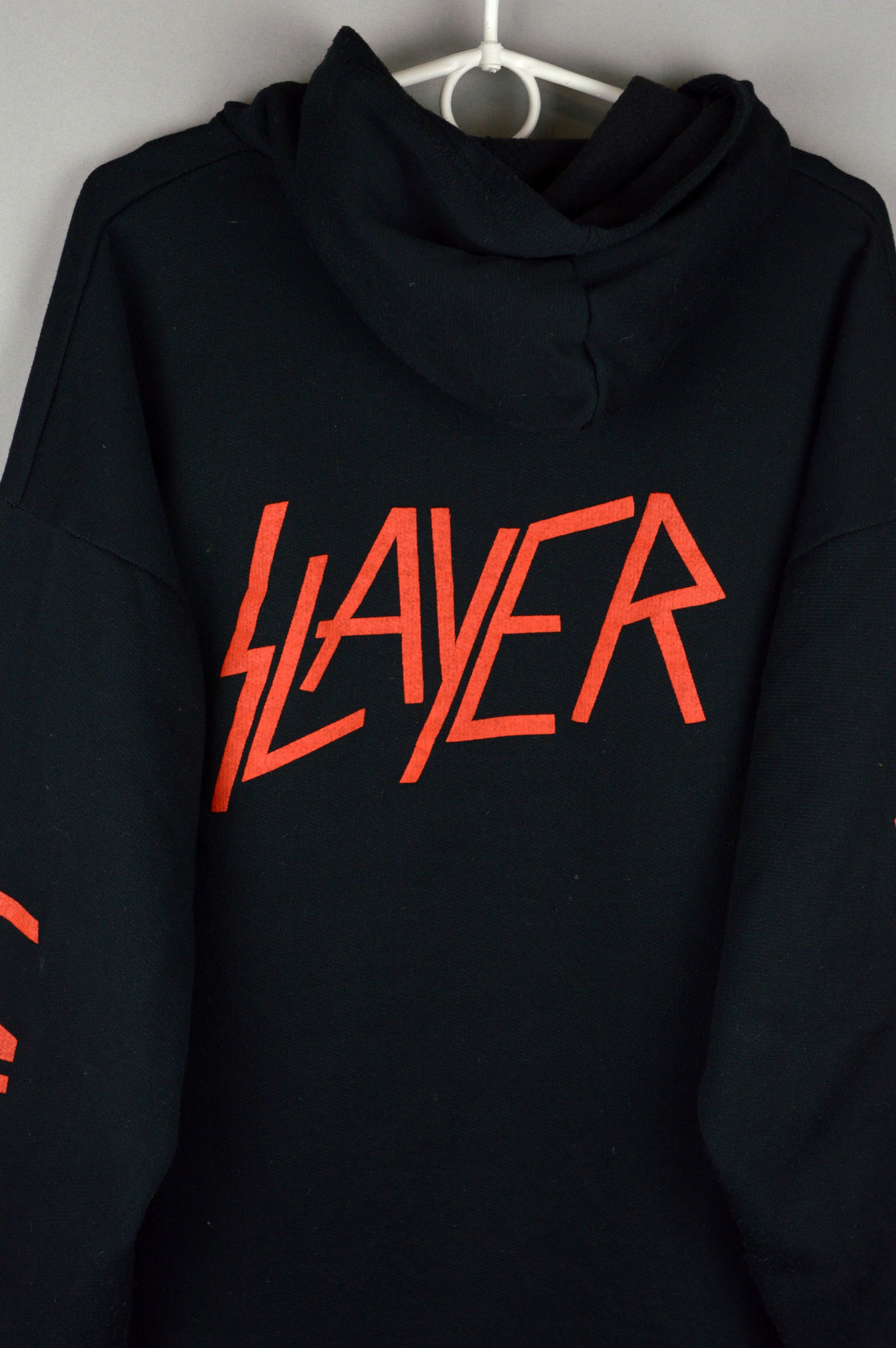 Slayer × Vintage Vintage Slayer 90s hoodie Size US L / EU 52-54 / 3 - 6 Thumbnail