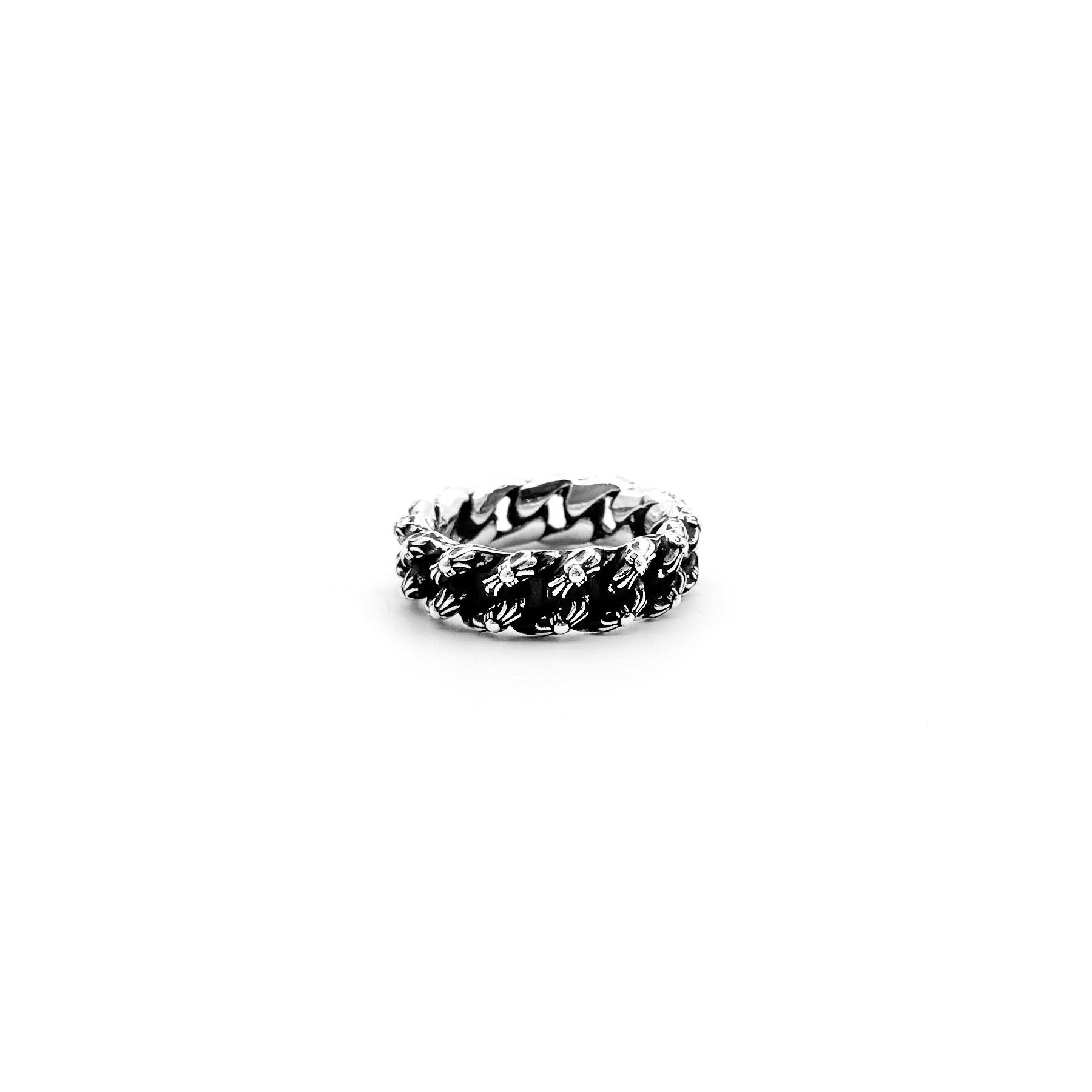 Chrome Hearts Chrome Hearts Silver XTRA FANCY Cuban Cross Ring Size ONE SIZE - 3 Thumbnail