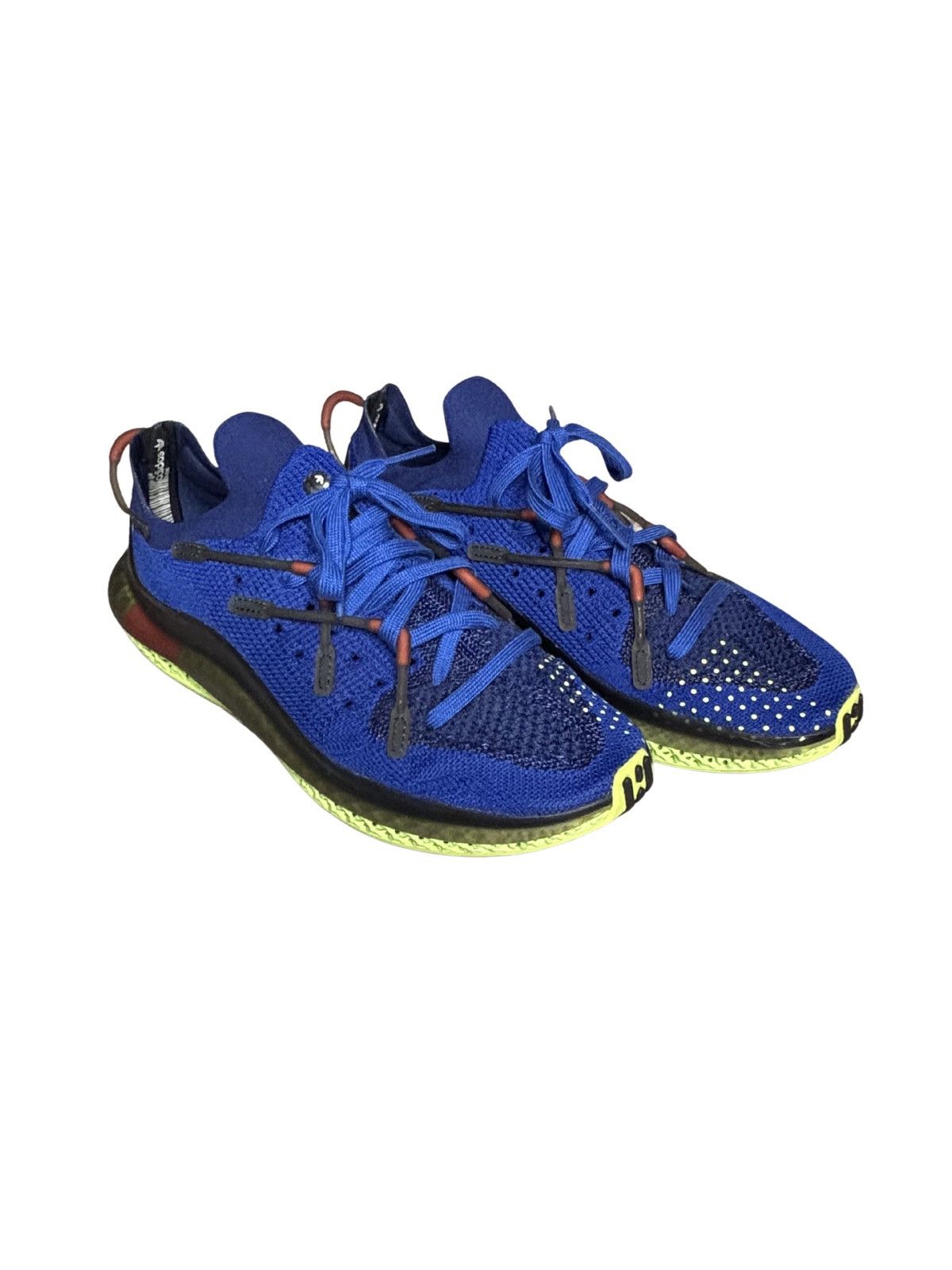 Adidas adidas 4D Fusio Bold Blue Light 'Flash Yellow' Size US 10 / EU 43 - 3 Thumbnail