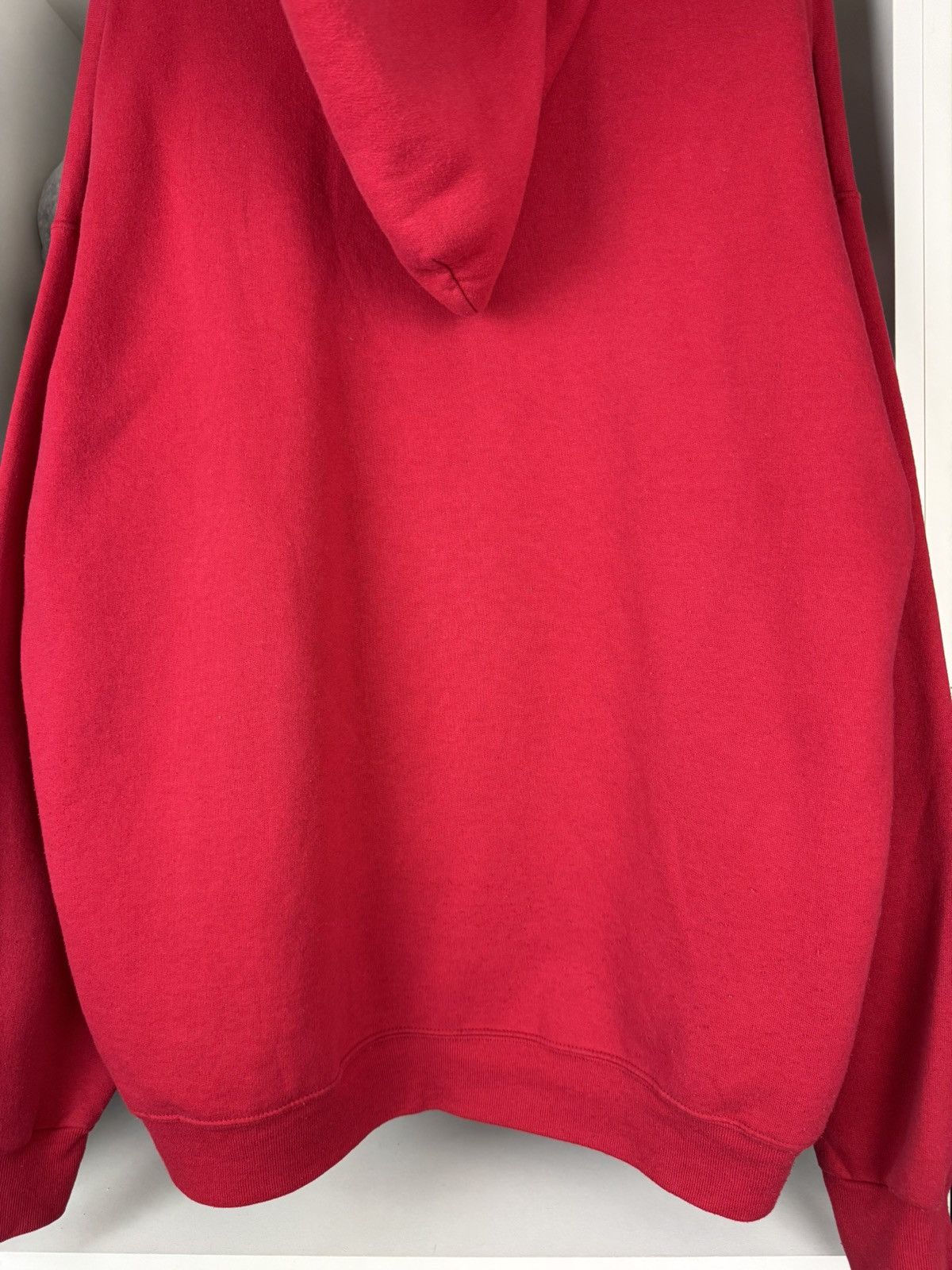 Hanes Hanes Red Blank Hoodie Size US XL / EU 56 / 4 - 19 Thumbnail