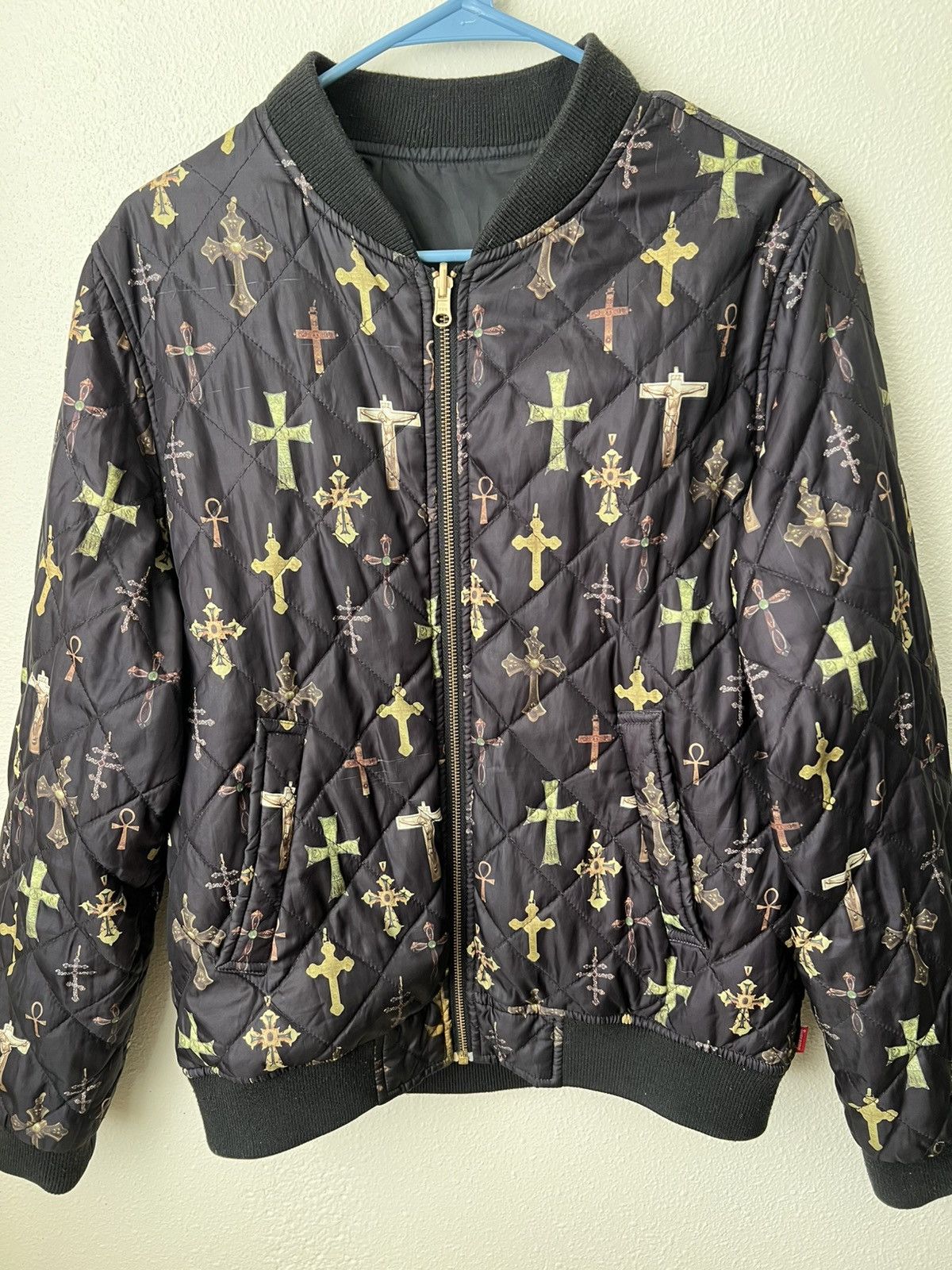 Supreme Supreme Crosses Reversible Bomber. | Grailed