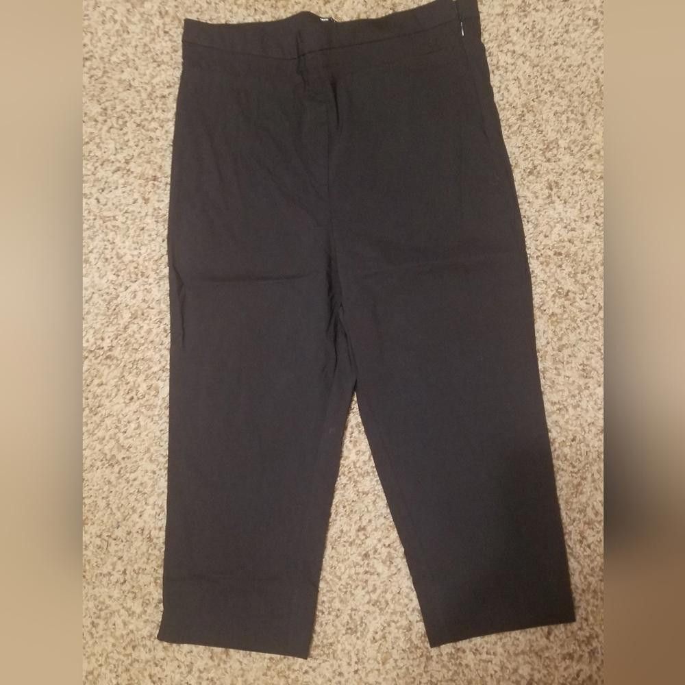 Asos Asos Classic Black Cropped Pants Size 10 Size 32" / US 10 / IT 46 - 1 Thumbnail