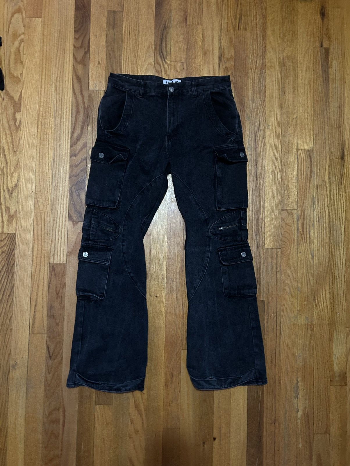Vale Flared baggy denim Size US 34 / EU 50 - 1 Thumbnail