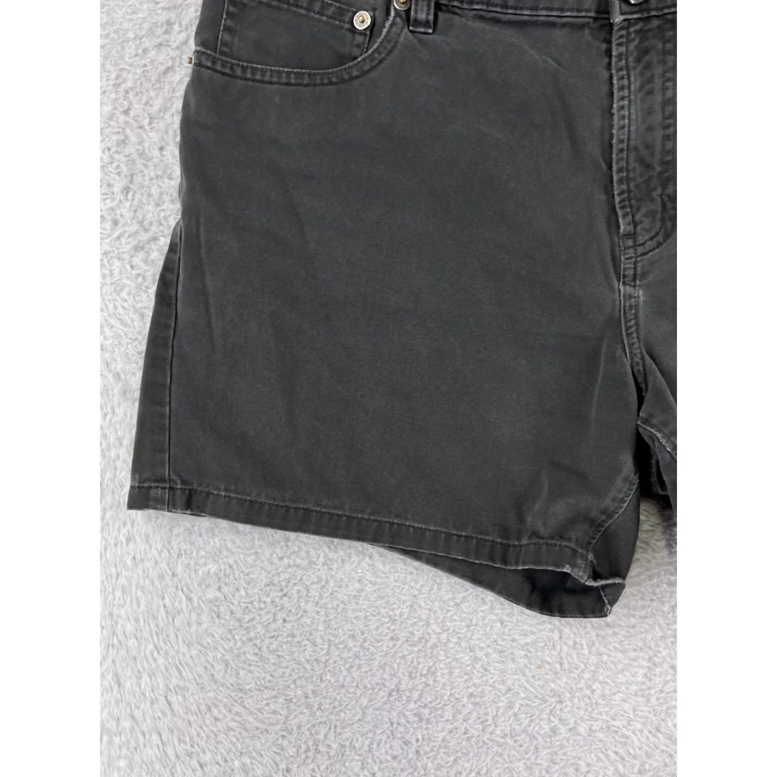 Nautica Nautica Shorts Women 14 Black 100% Cotton Twill 5-Pocket Zip Fly | Regular Fit | Inseam 5" | Womens Size 36" / US 14 / IT 50 - 7 Thumbnail