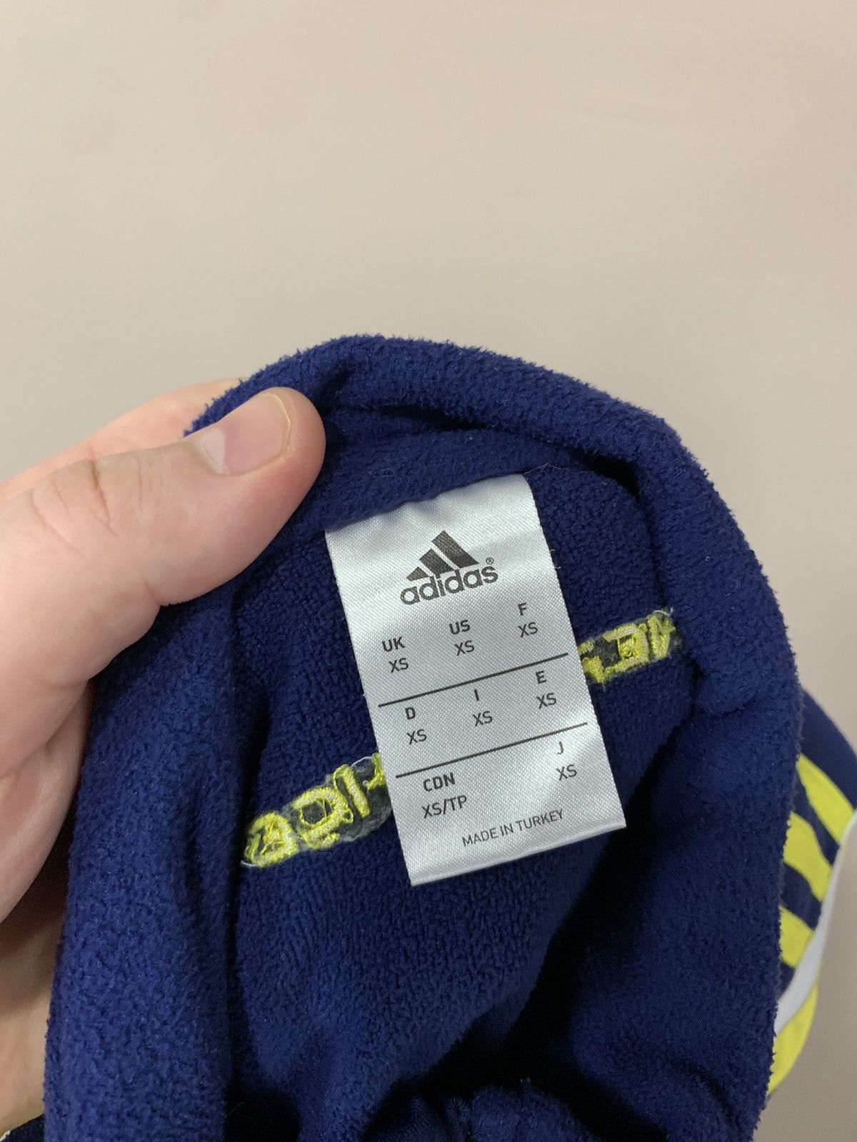 Adidas Fenerbahce 1/3 Zip Football Sweatshirt Adidas Soccer Size XS Size US XS / EU 42 / 0 - 6 Thumbnail
