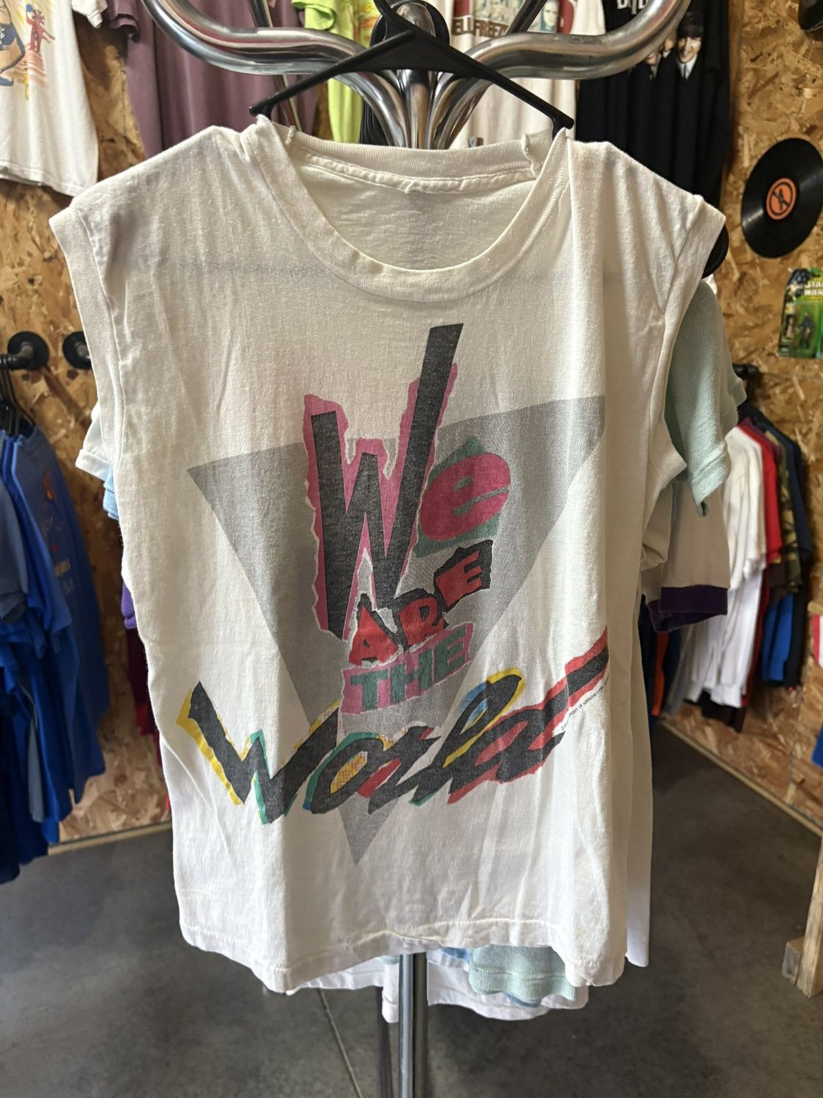 Band Tees 1985 We Are The World Tank Top Size US L / EU 52-54 / 3 - 1 Thumbnail