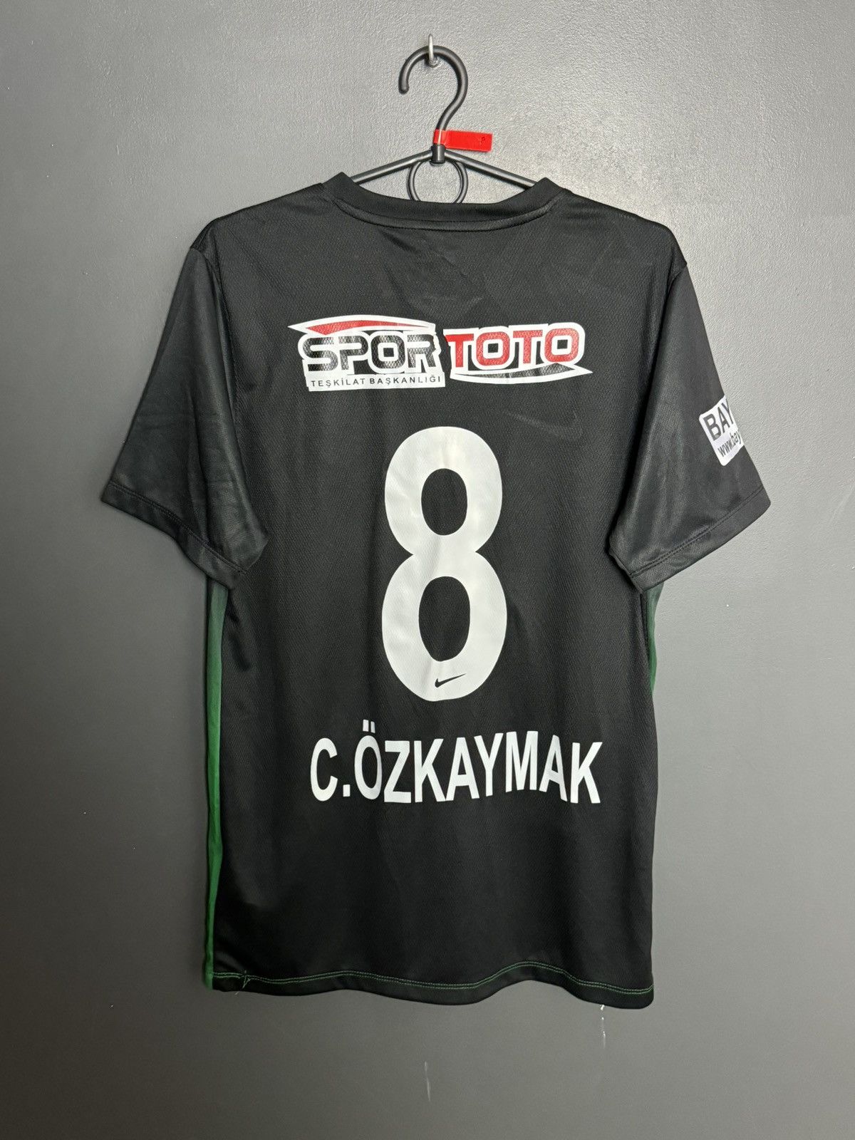 Nike Denizlispor Ozkaymak Match Worn Football Jersey T-Shirt Size US M / EU 48-50 / 2 - 2 Thumbnail