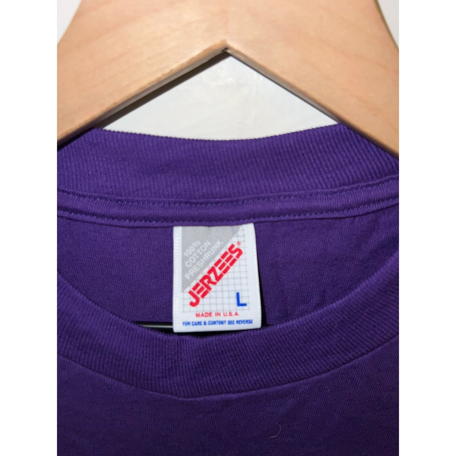 Jerzees Vintage Spring Gulch Shirt PA Purple Graphic Tee 90s VTG L Size US L / EU 52-54 / 3 - 4 Thumbnail