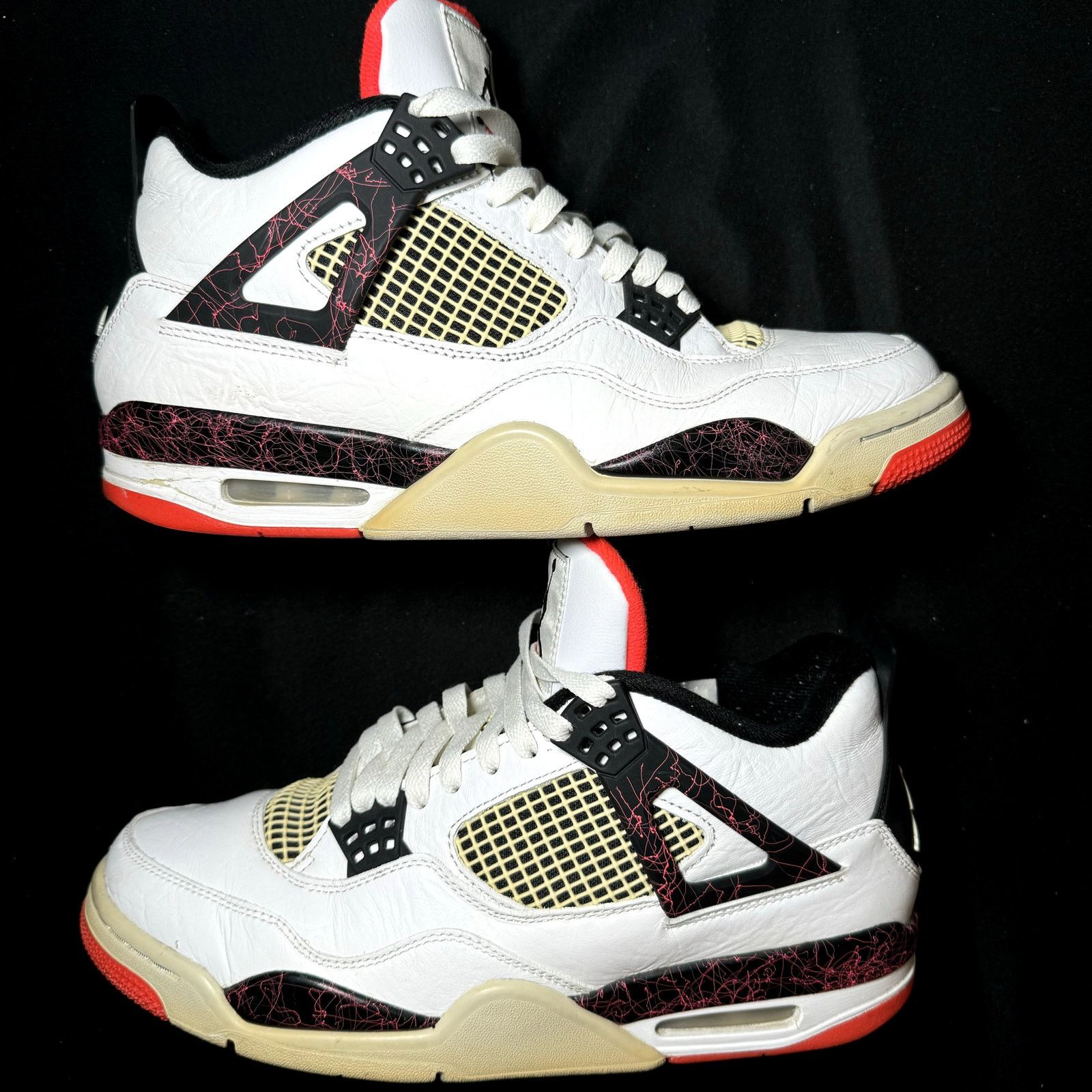 Jordan Brand × Nike Nike Air Jordan 4 Retro Pale Citron Men's Shoes - Size 10.5 Size US 10.5 / EU 43-44 - 2 Thumbnail
