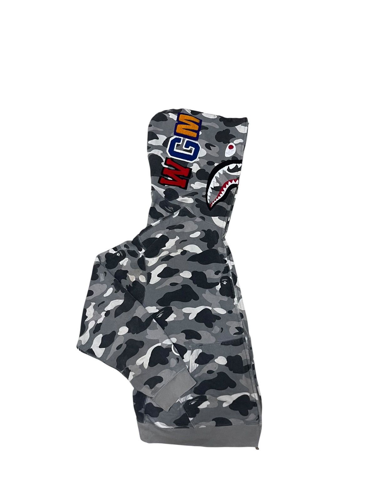 Bape Vintage Bape A Bathing Ape Camo Fullzipper Size US L / EU 52-54 / 3 - 6 Thumbnail