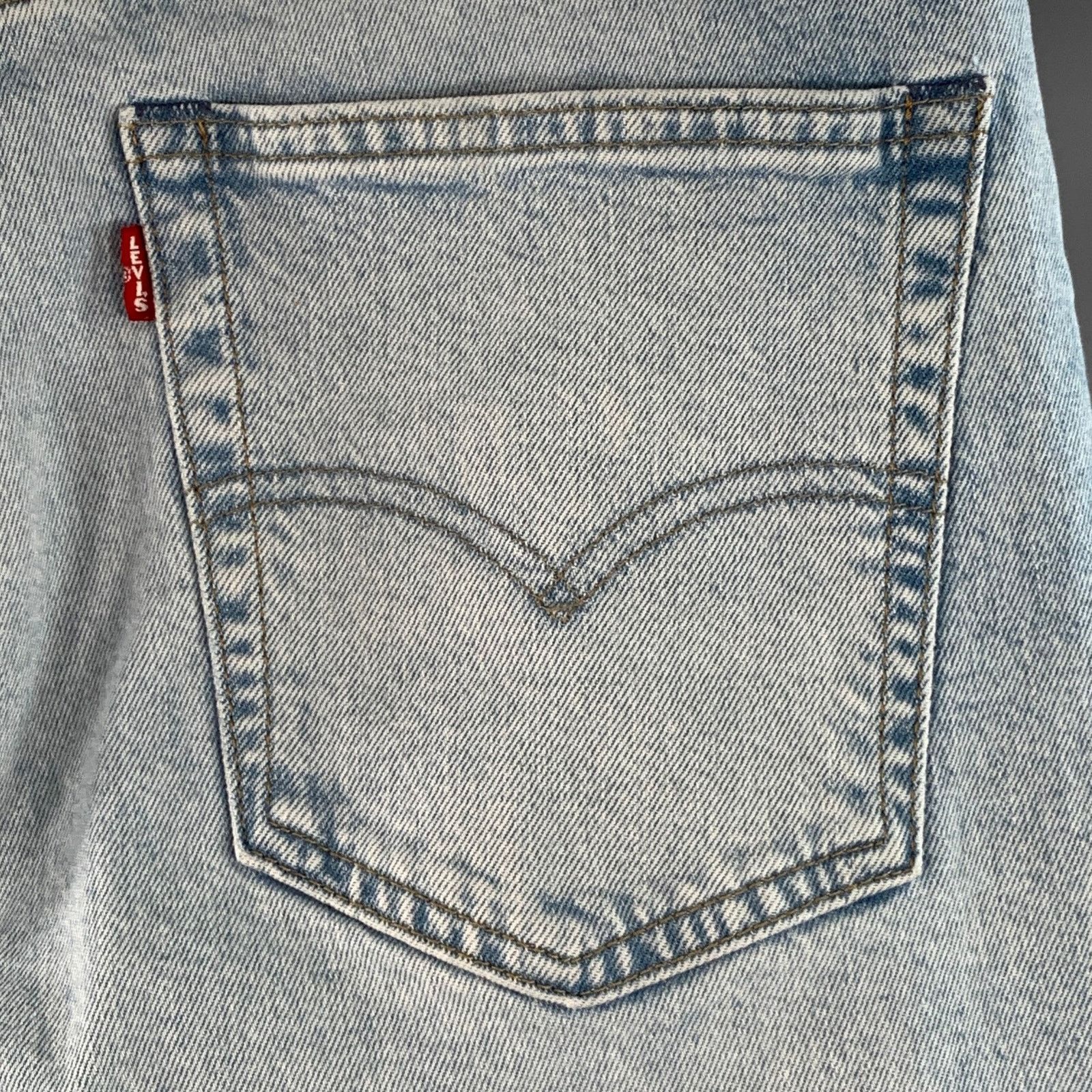 Levi's LEVI STRAUSS Size 32 Blue Cotton Five Pockets Straight Jeans Size US 32 / EU 48 - 4 Thumbnail