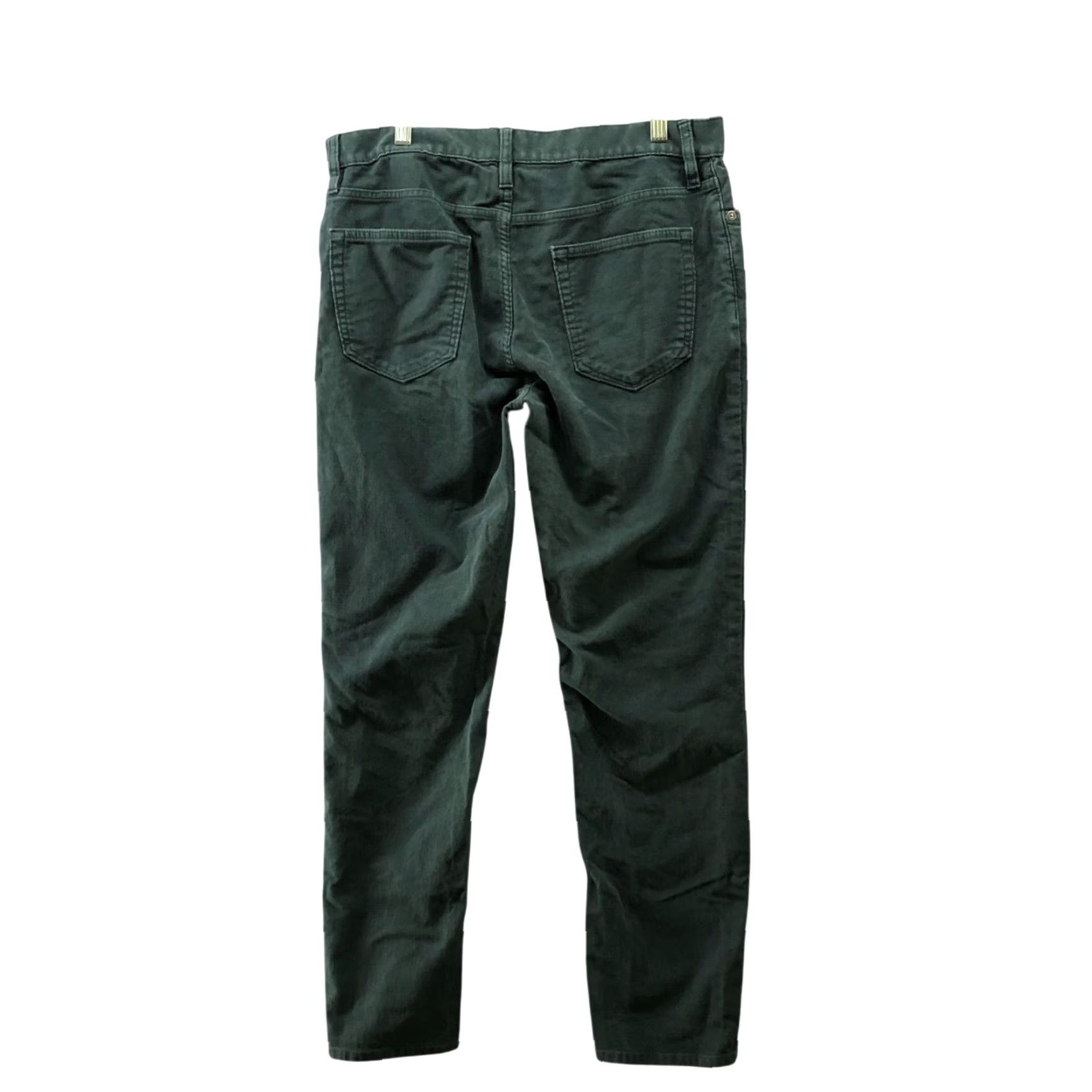 Banana Republic VINTAGE Banana Republic Traveler Pants Mens 34x29 Slim Fit Brushed Twill Emerald Green Size US 34 / EU 50 - 2 Thumbnail