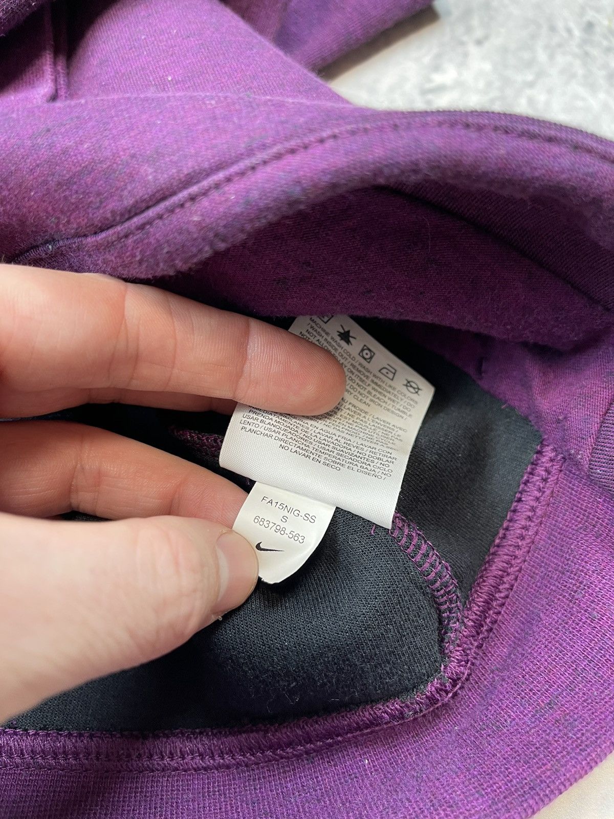 Nike Ninja style Women's Tech Fleece Hoodie Size S / US 4 / IT 40 - 9 Thumbnail