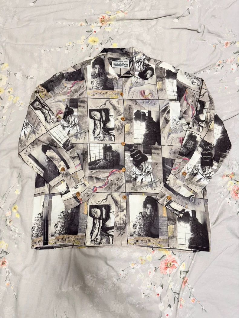 Wacko maria 21ss Araki Nobuyoshi Tight Binding Ink Paintin