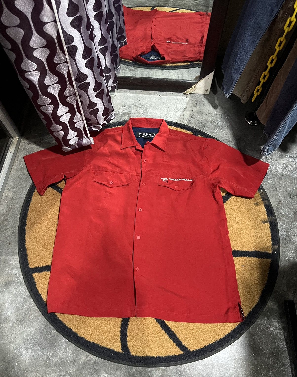 Pelle Pelle 🔥Pelle Pelle Marc Buchanan Short Sleeves Shirt Size US XL / EU 56 / 4 - 2 Thumbnail