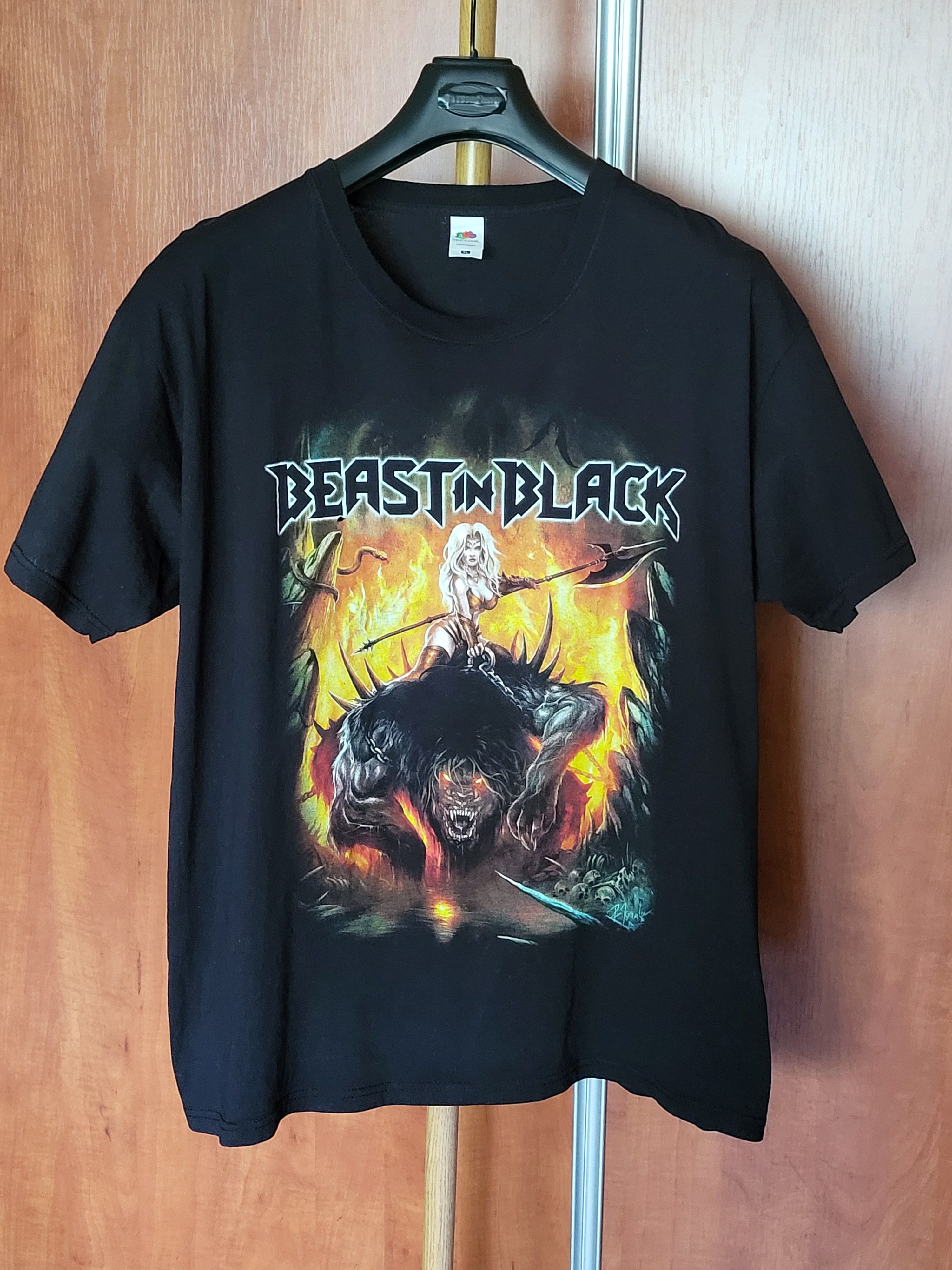 Band Tees Band Tee T-Shirt Shirt Men Short Sleeve Logo Rock Music Size US XL / EU 56 / 4 - 3 Thumbnail
