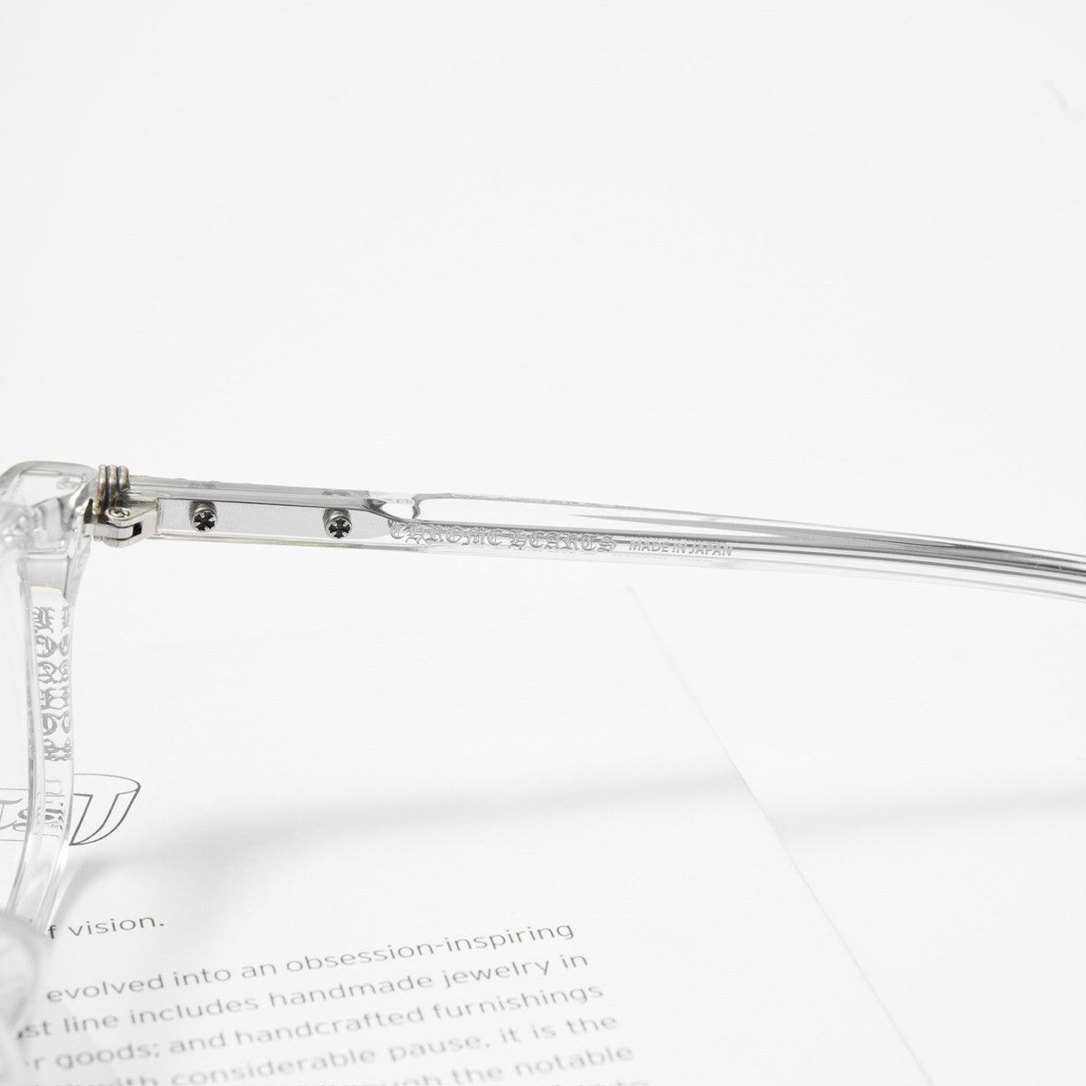 Chrome Hearts CHROME HEARTS LITTLE DINGER CRYSTAL GLASSES Size ONE SIZE - 4 Thumbnail
